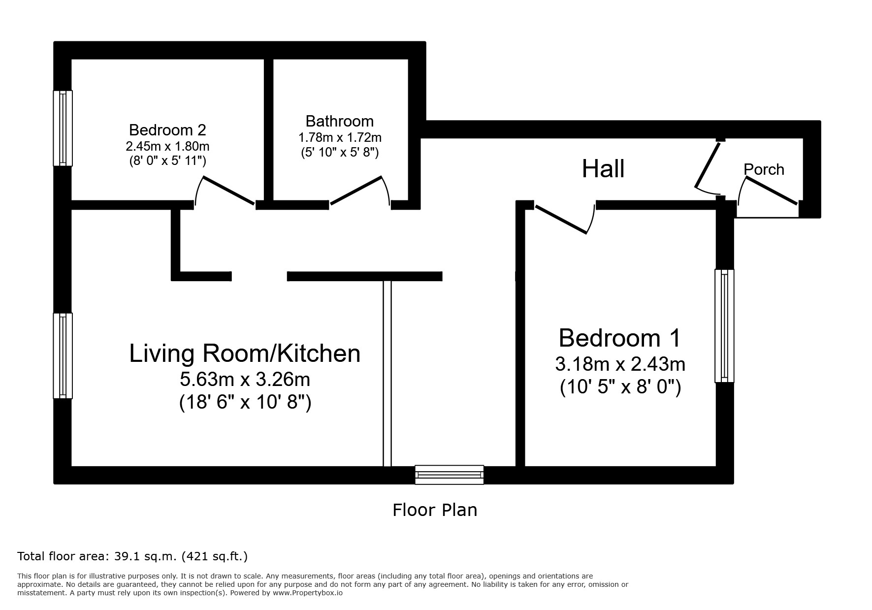27, St. Marys Court Duke Street, Derby floorplan