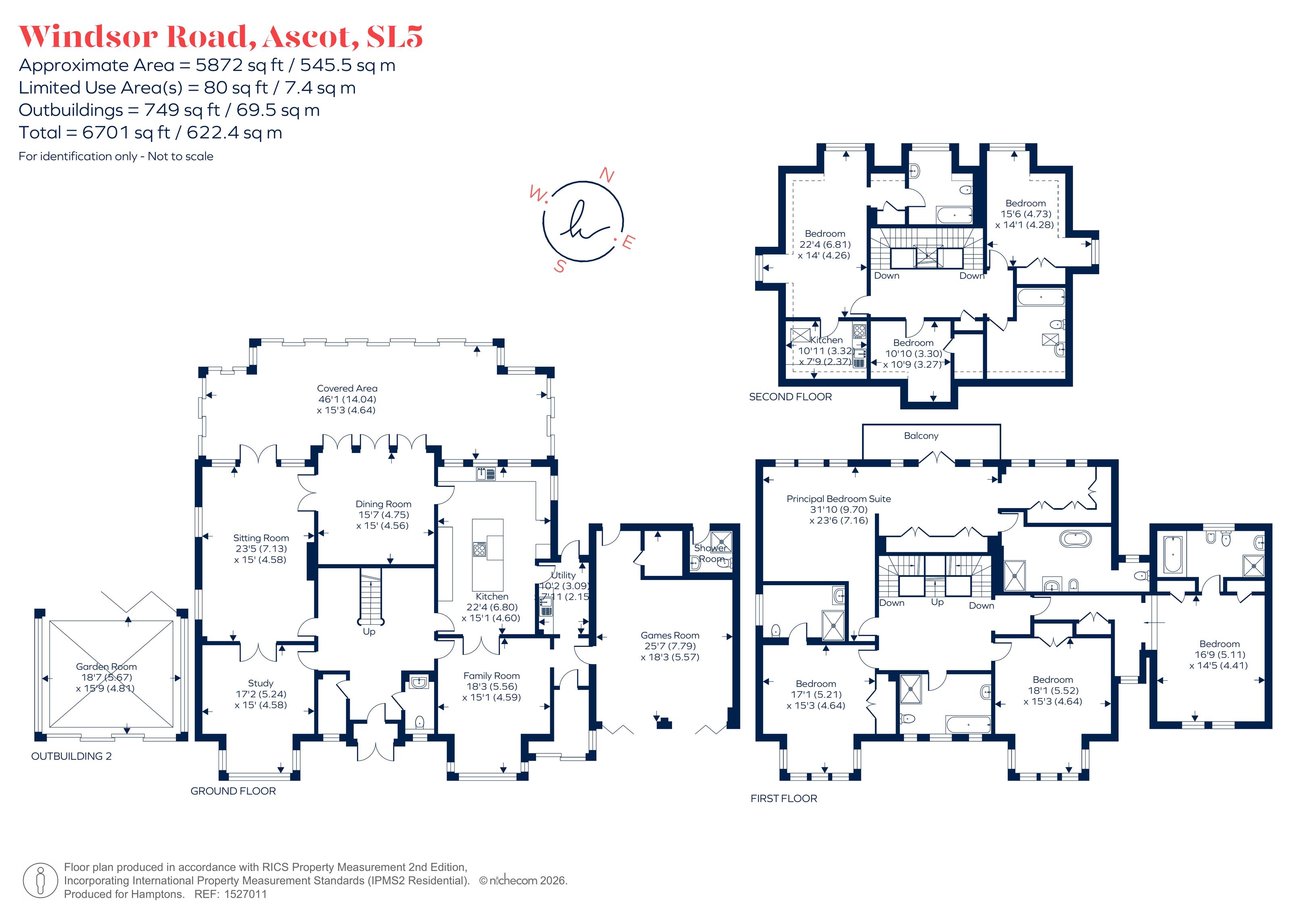 Tree Tops, Windsor Road, Ascot floorplan