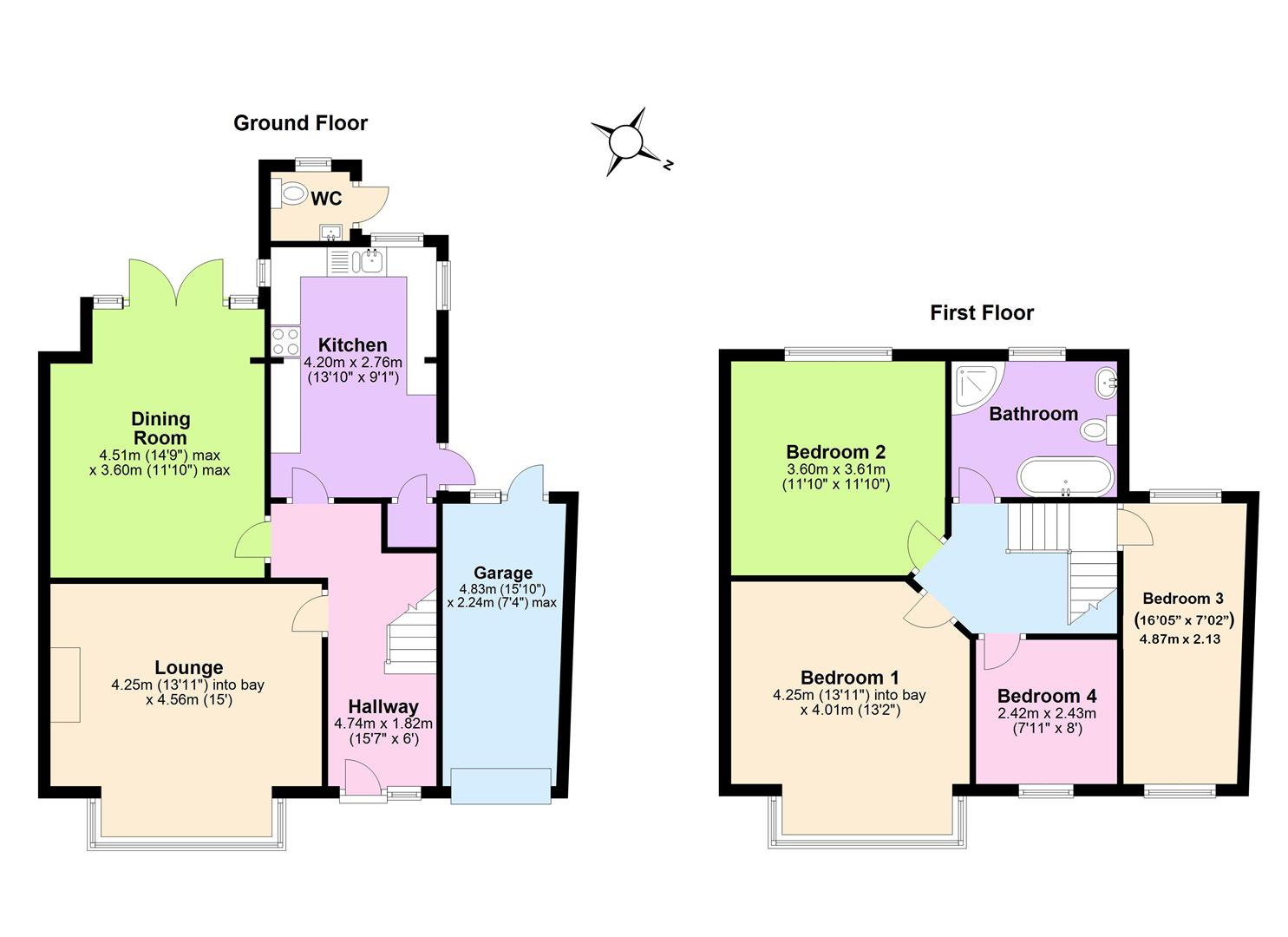 4 Bedrooms Semi-detached house for sale in Windborough Road, Carshalton SM5