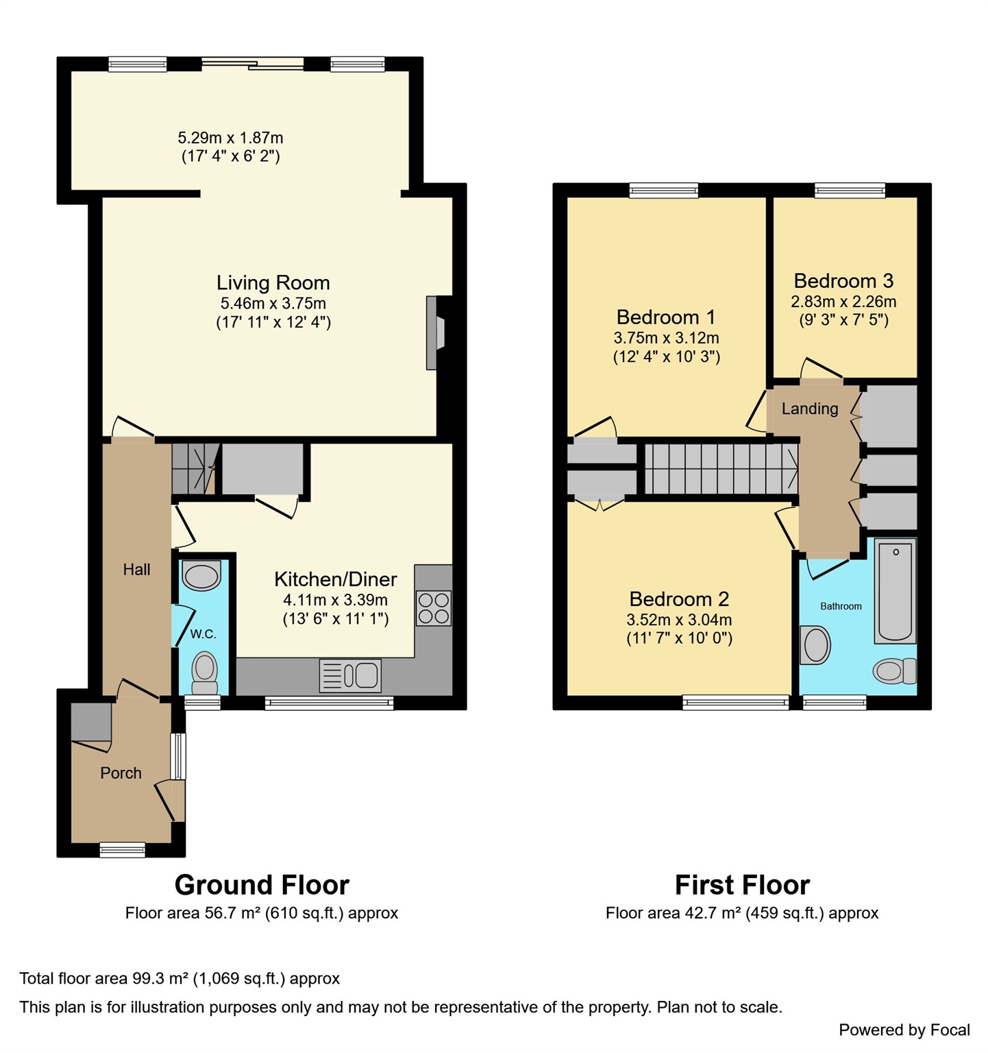 10, Barley Close, Aylesbury floorplan