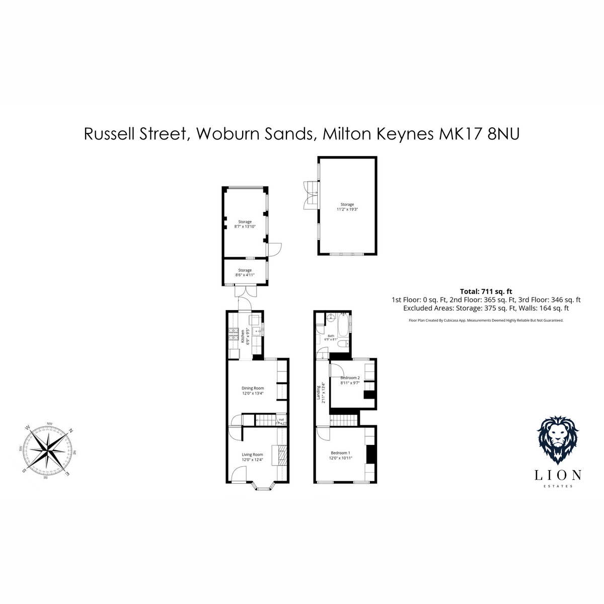 Russell Street, Milton Keynes floorplan