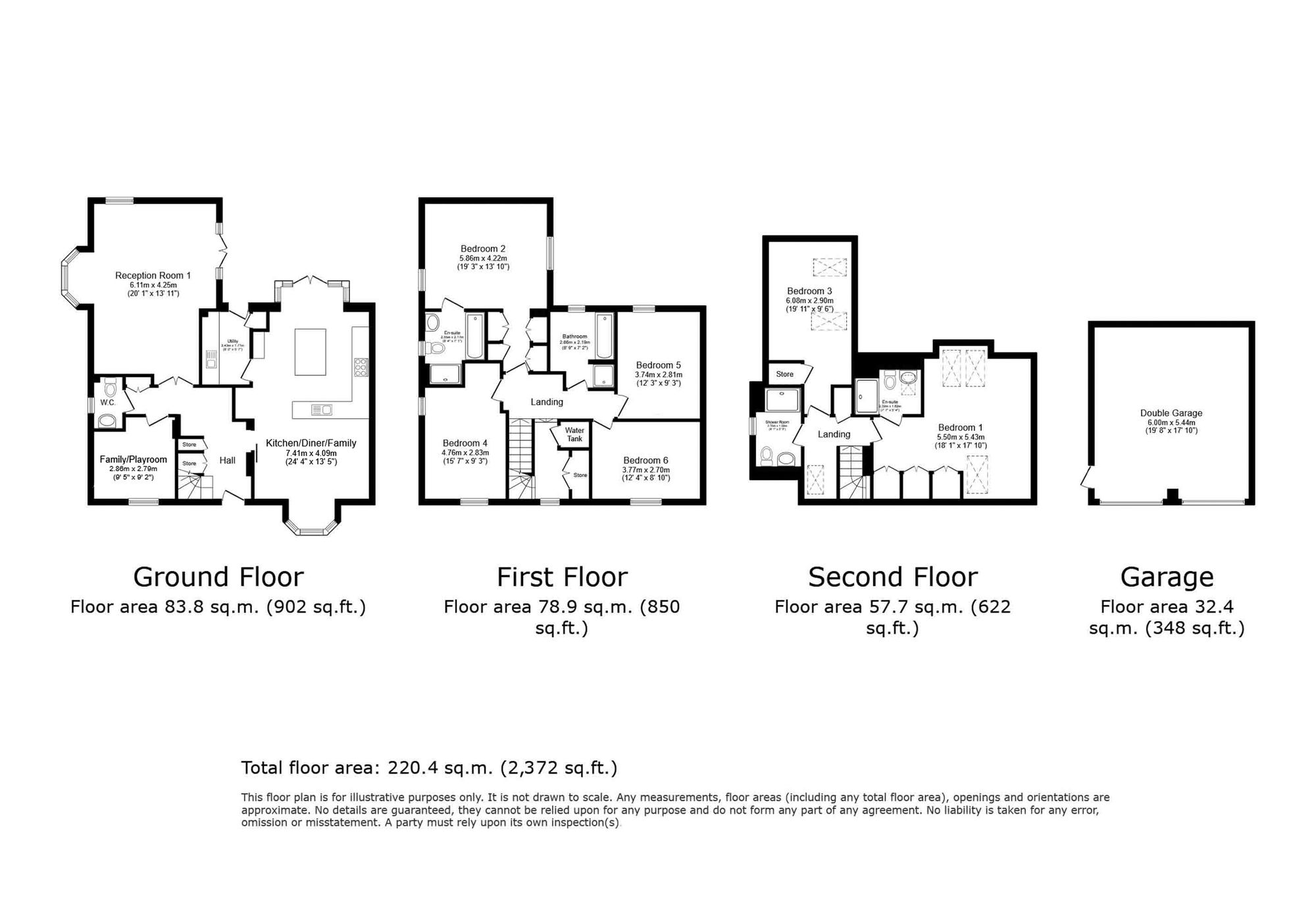 9 Bodington Way, Leeds floorplan