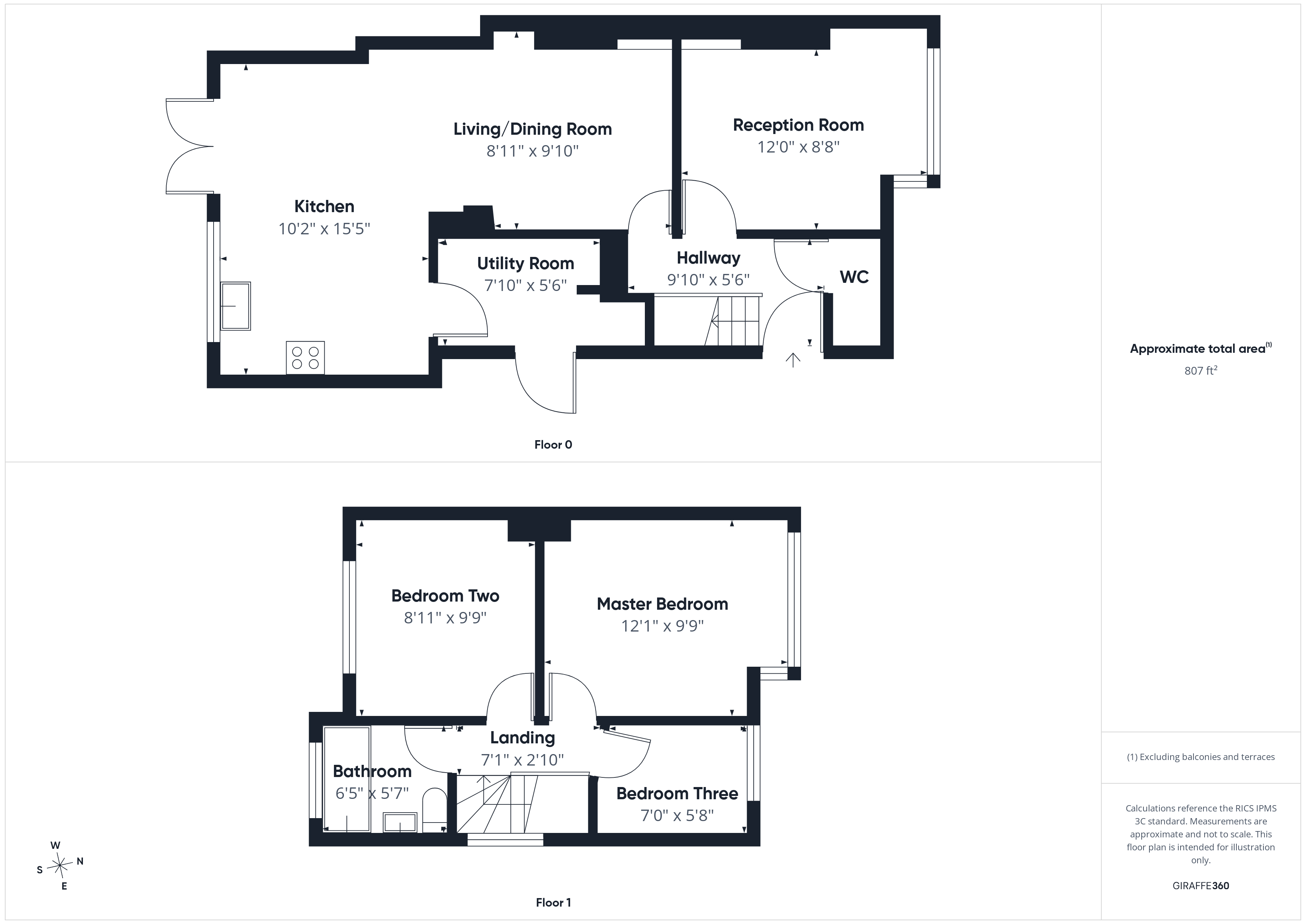 Shinfield Rise, Reading floorplan