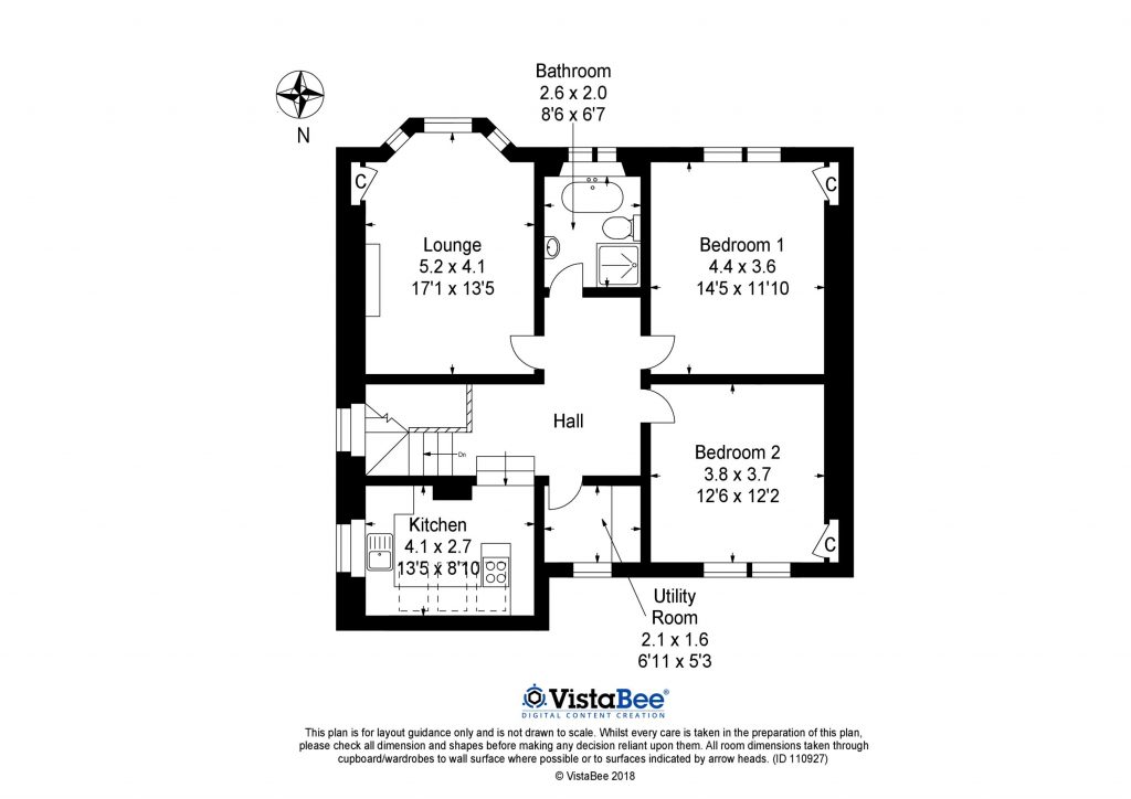 2 Bedrooms Flat for sale in Bonnington Avenue, Lanark ML11