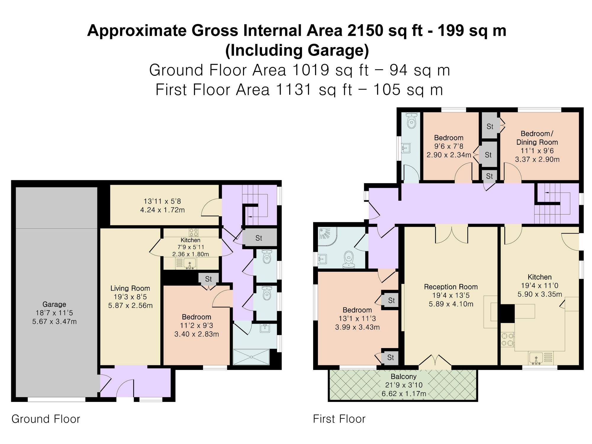 14 Lavorrick Orchards, St. Austell floorplan