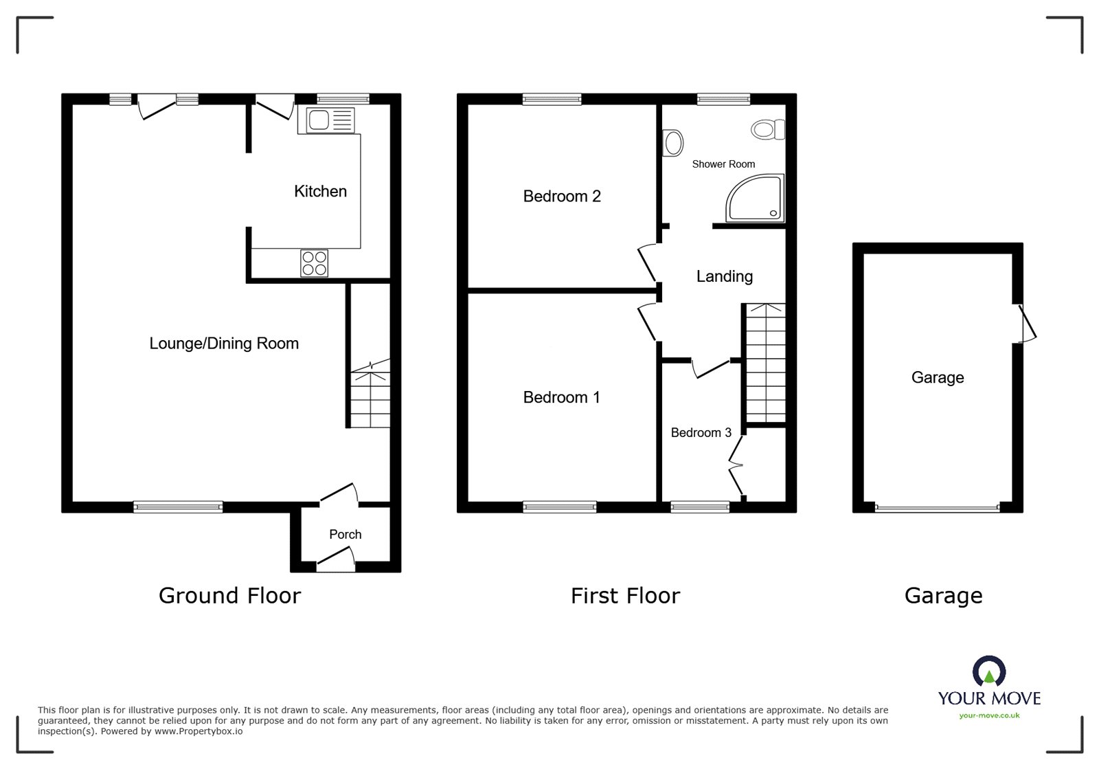 82, Roston Drive, Leicestershire floorplan