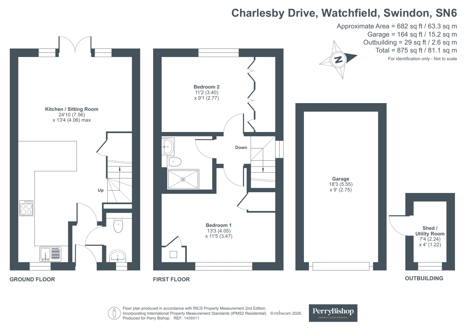 23, Charlesby Drive, Swindon floorplan
