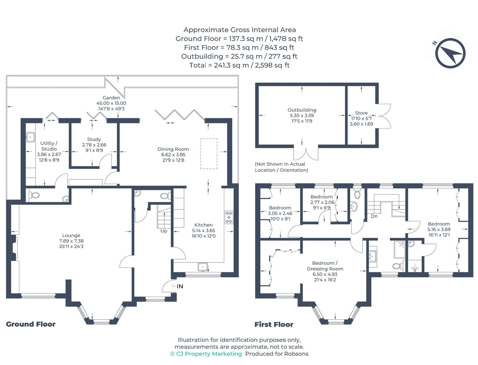 11, The Fairway, Northwood floorplan