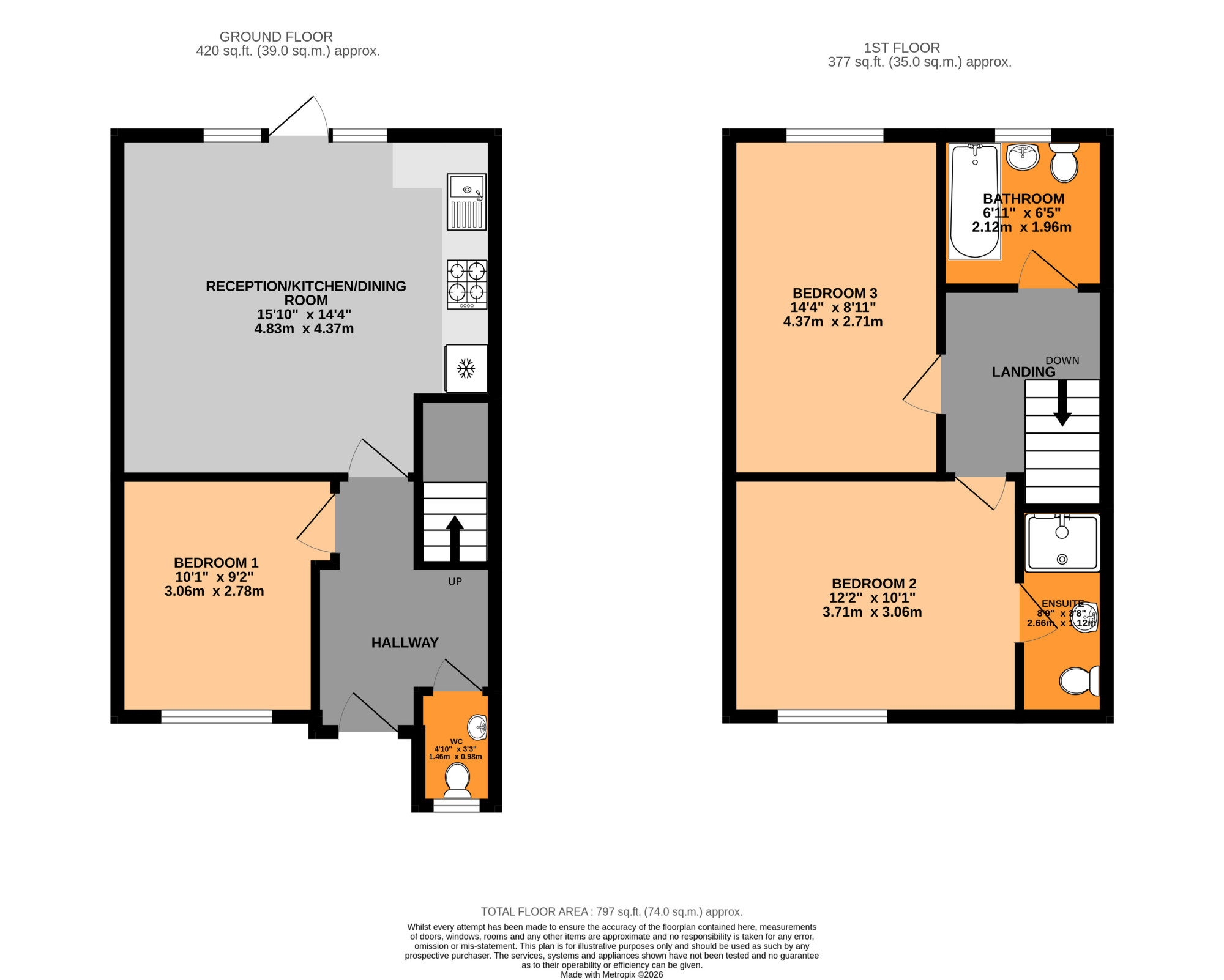 4, Sydney Road, Feltham floorplan