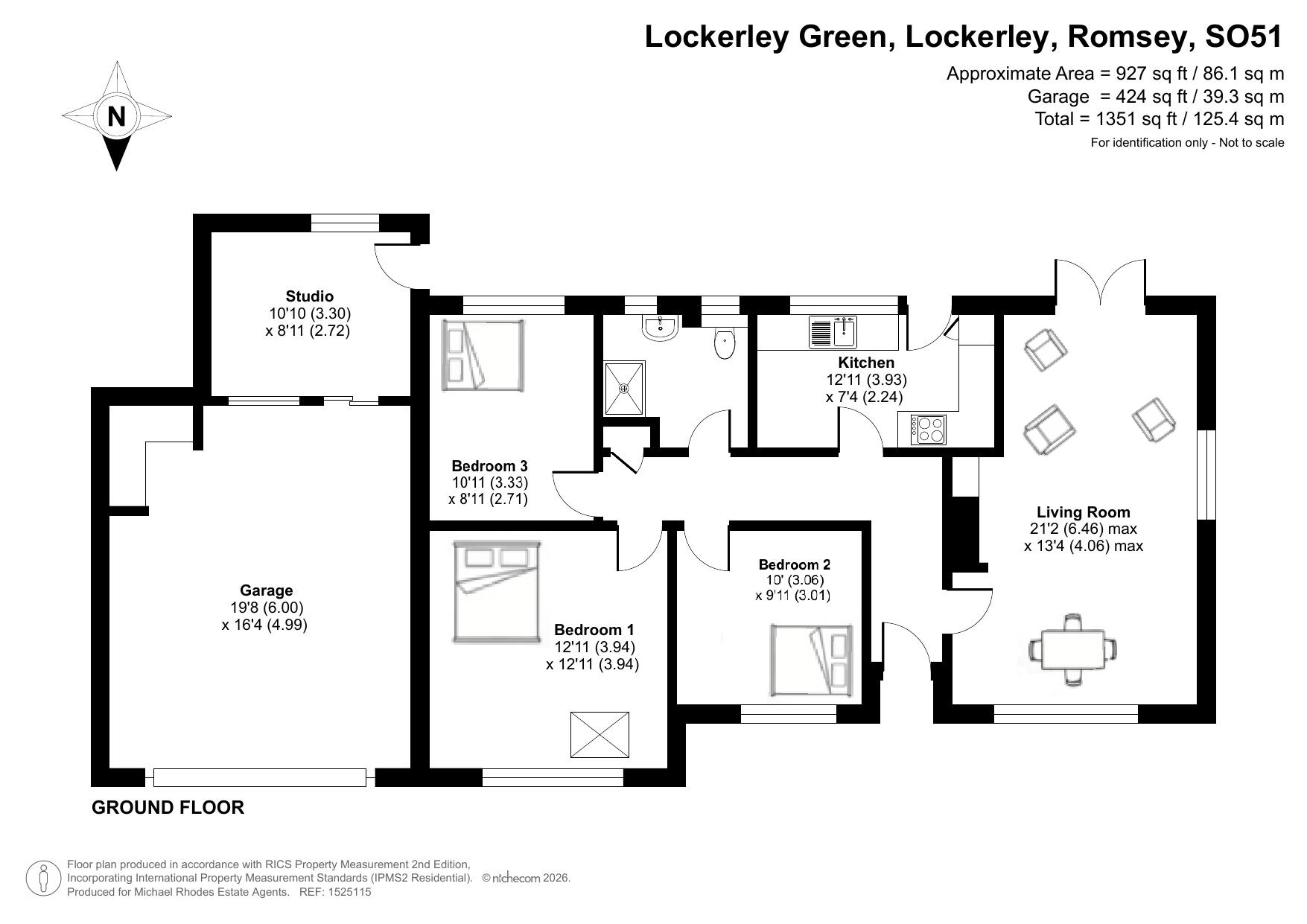 Laramie,, Lockerley Green, Romsey floorplan