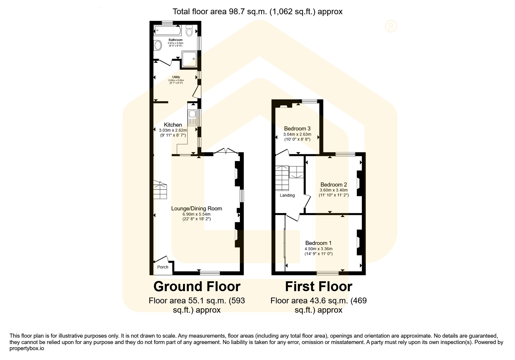 6 Church Road, 6 Church Road, Hayling Island floorplan