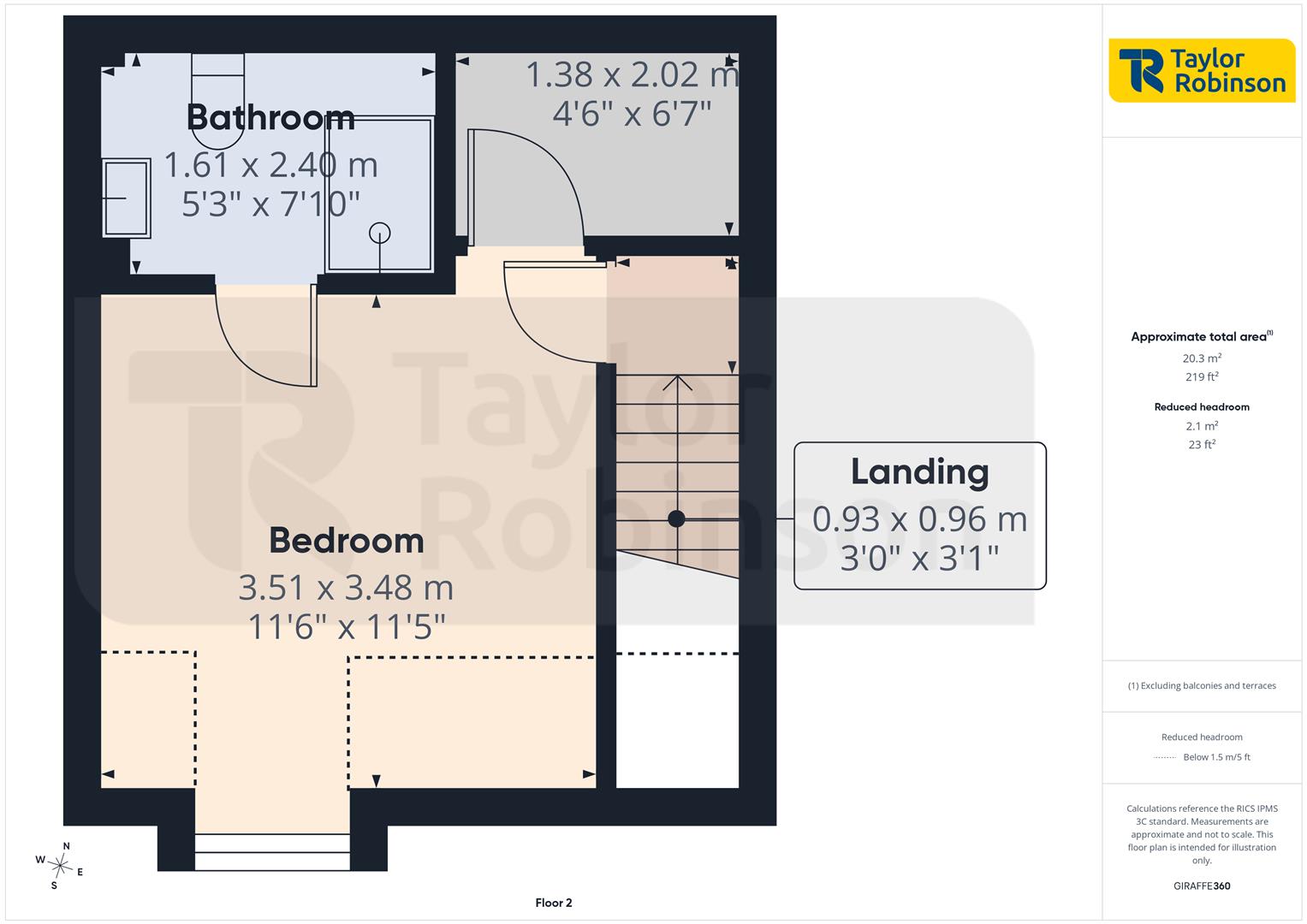 12, Winter Gardens, Crawley floorplan