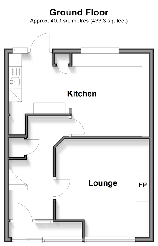 Bevendean Crescent, Brighton floorplan