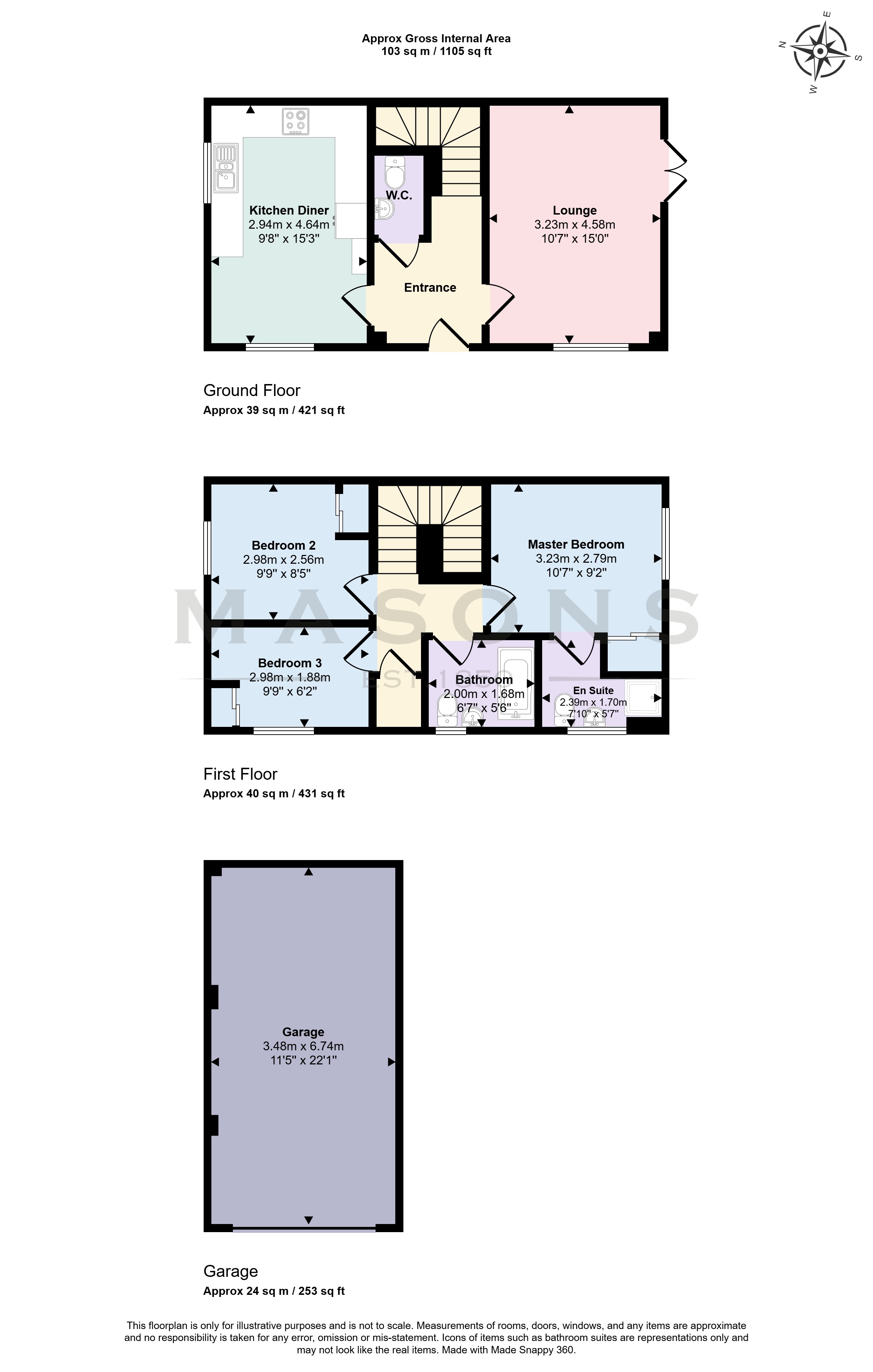 10, Petrel Drive, Louth floorplan