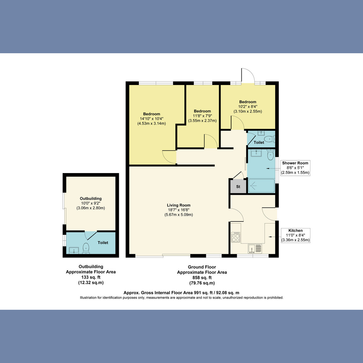 The Bungalow, Larkfield Crescent, Leeds floorplan
