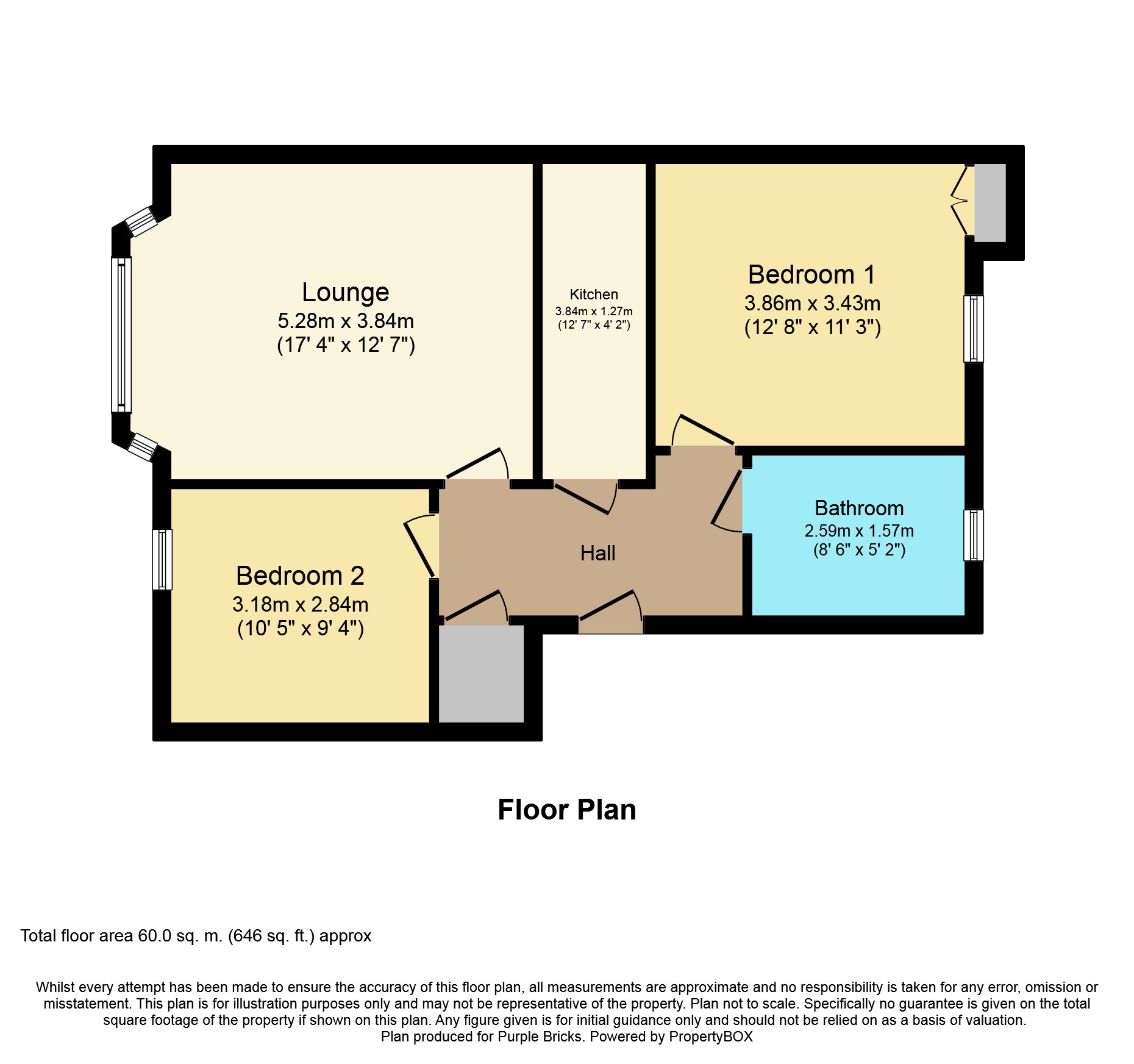 2 Bedrooms Flat for sale in 349 Wellshot Road, Glasgow G32