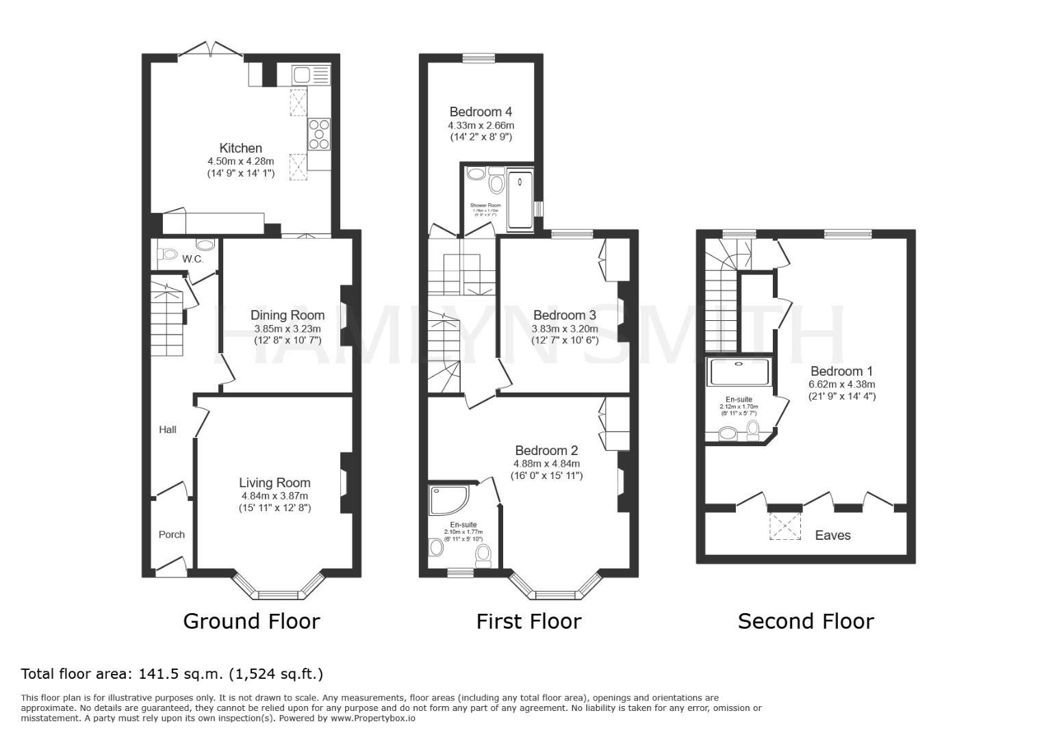 38, Connaught Terrace, Hove floorplan