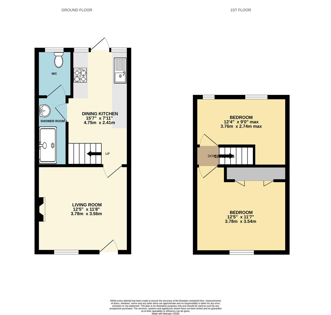4, Western Lane, High Peak floorplan