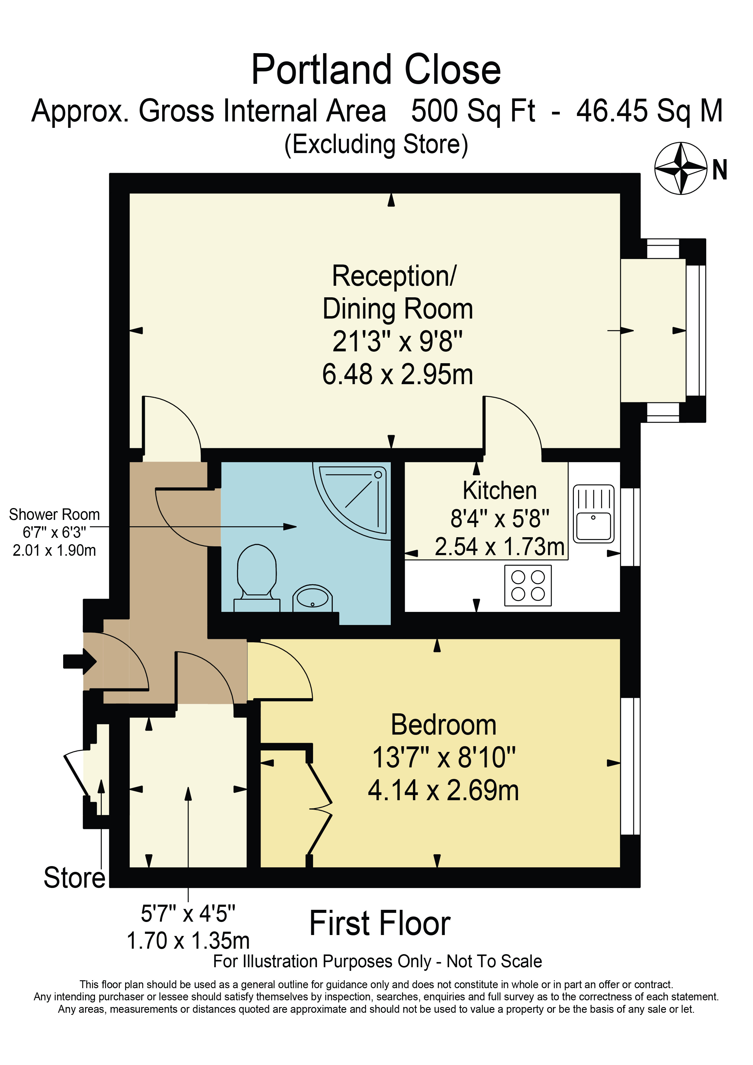 28, Portland Close, Chadwell Heath floorplan