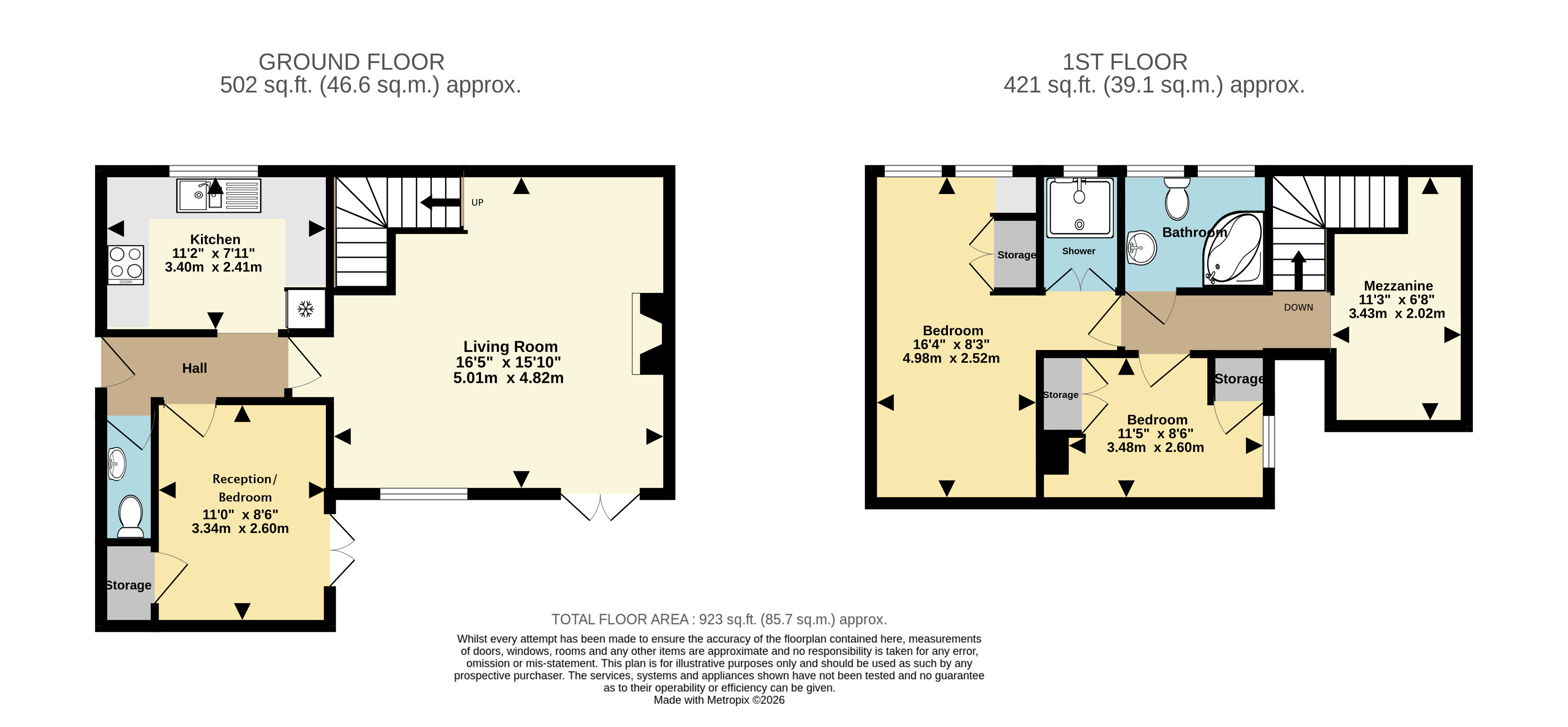 2, The Courtyard, Staple floorplan