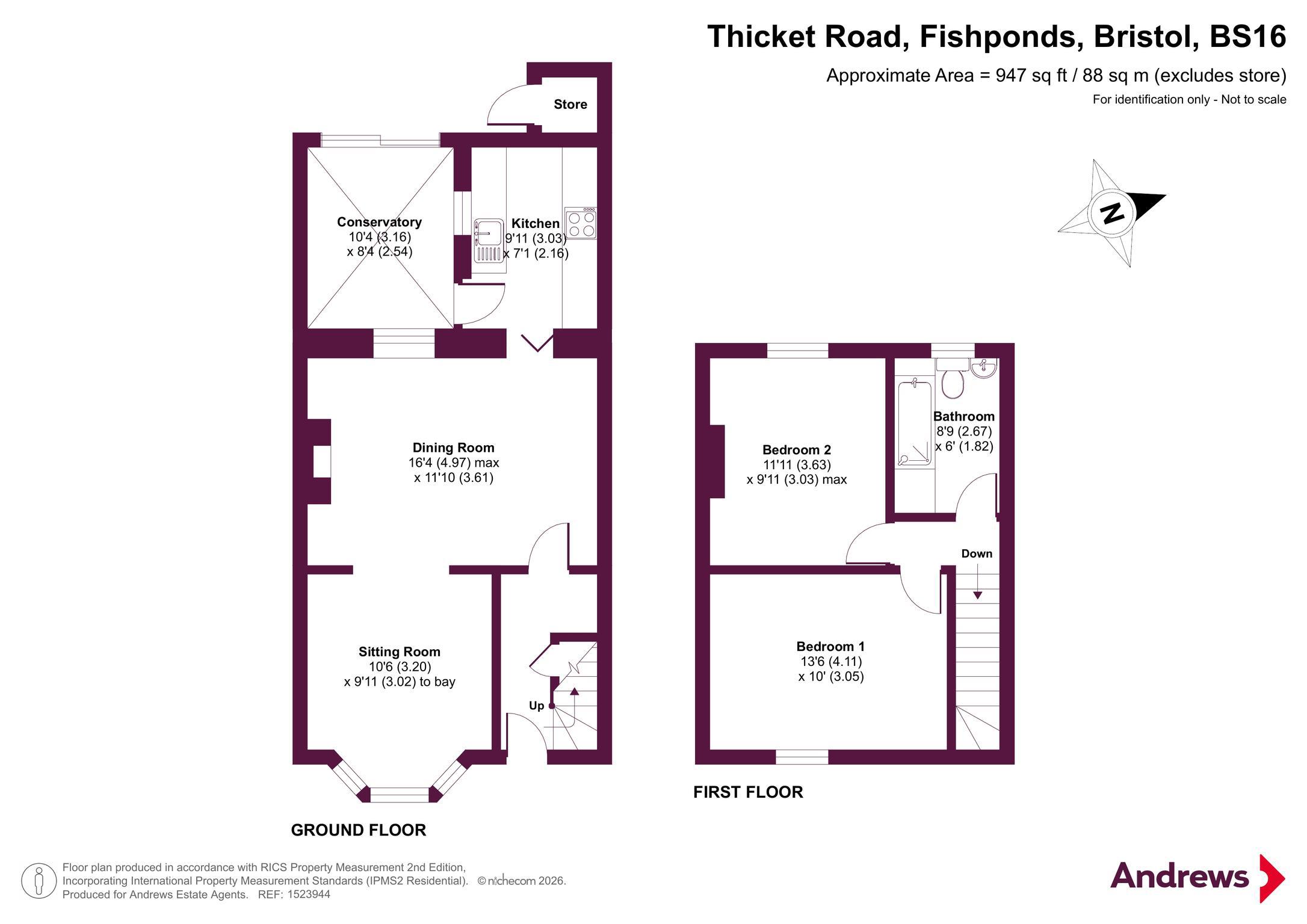 38, Thicket Road, Bristol floorplan