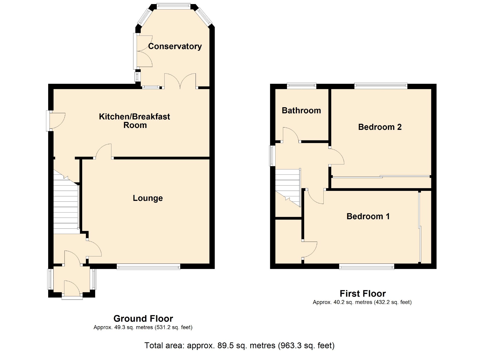 2 Bedrooms Semi-detached house for sale in Harrogate Road, Reddish, Stockport SK5