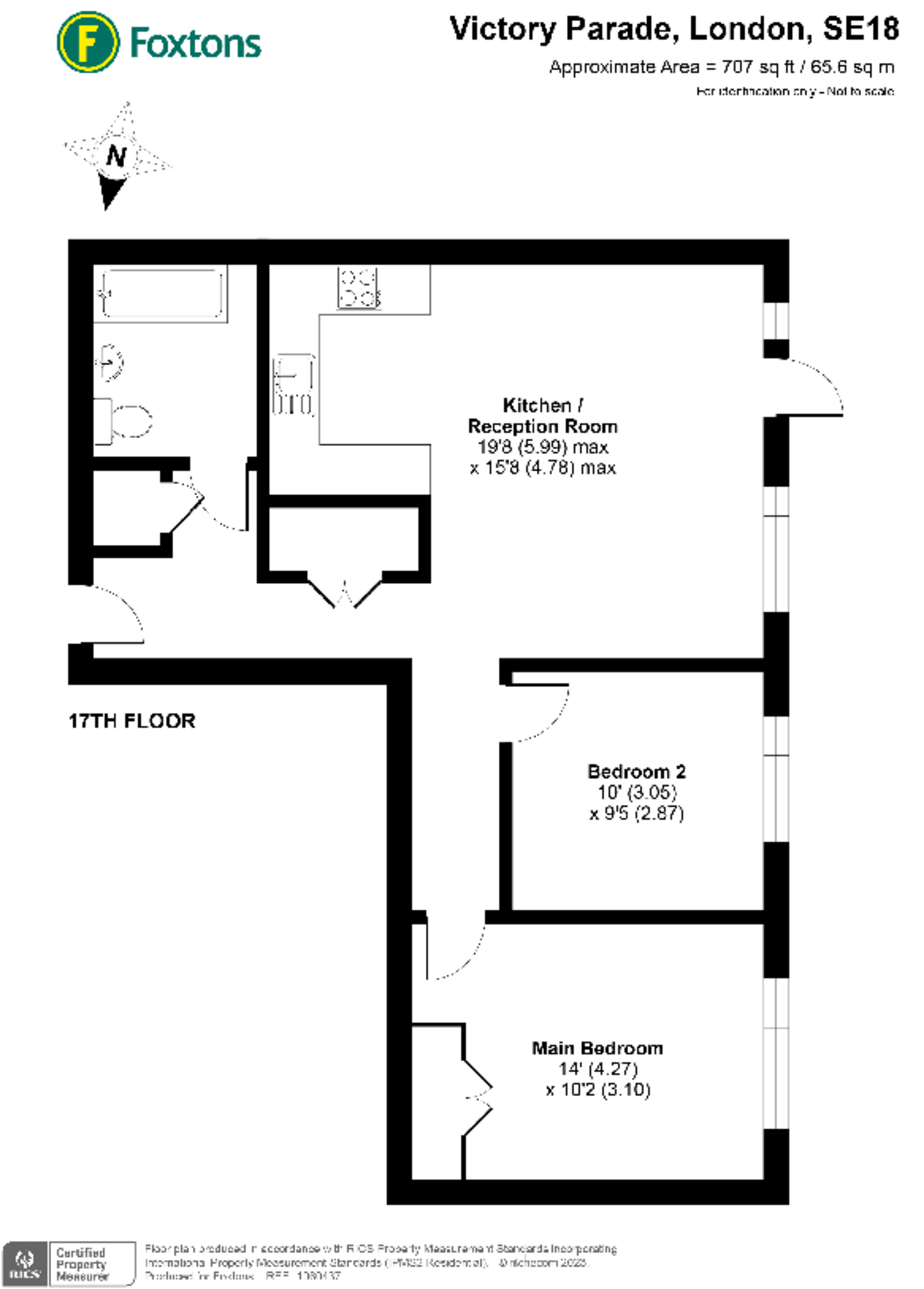 Duncombe House, Woolwich Riverside floorplan