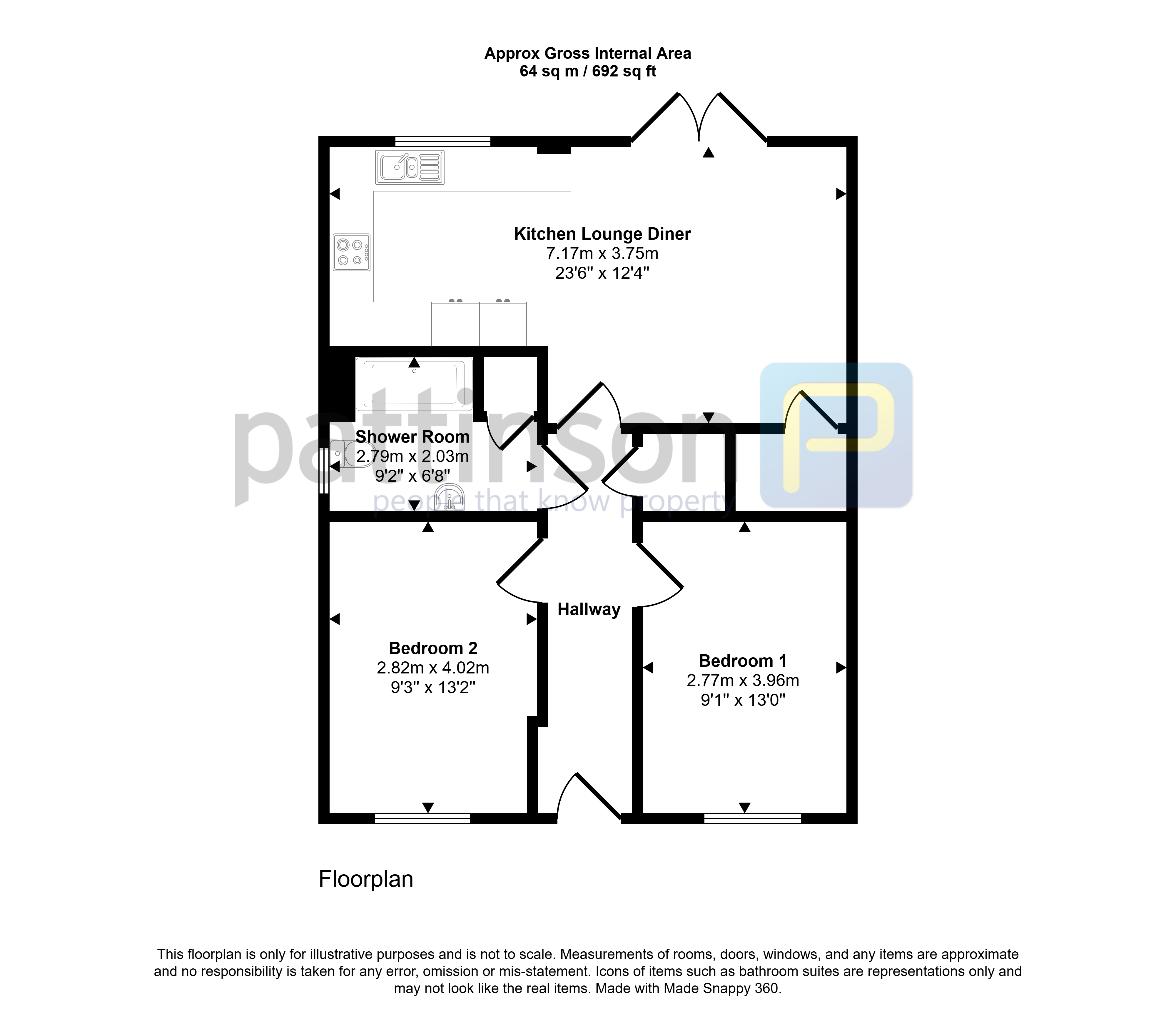 1, Drift Close, Morpeth floorplan