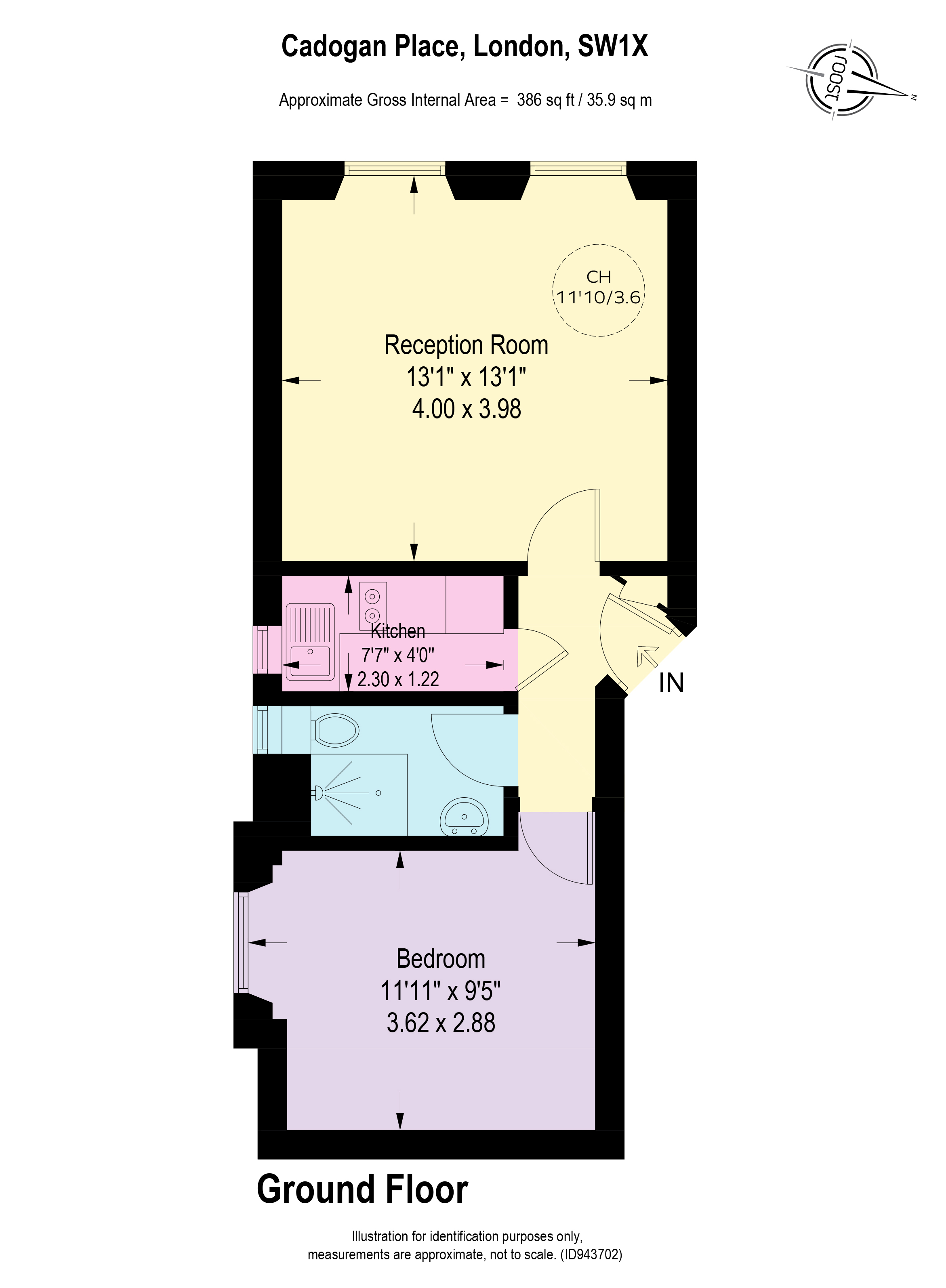 27, Cadogan Place, London floorplan