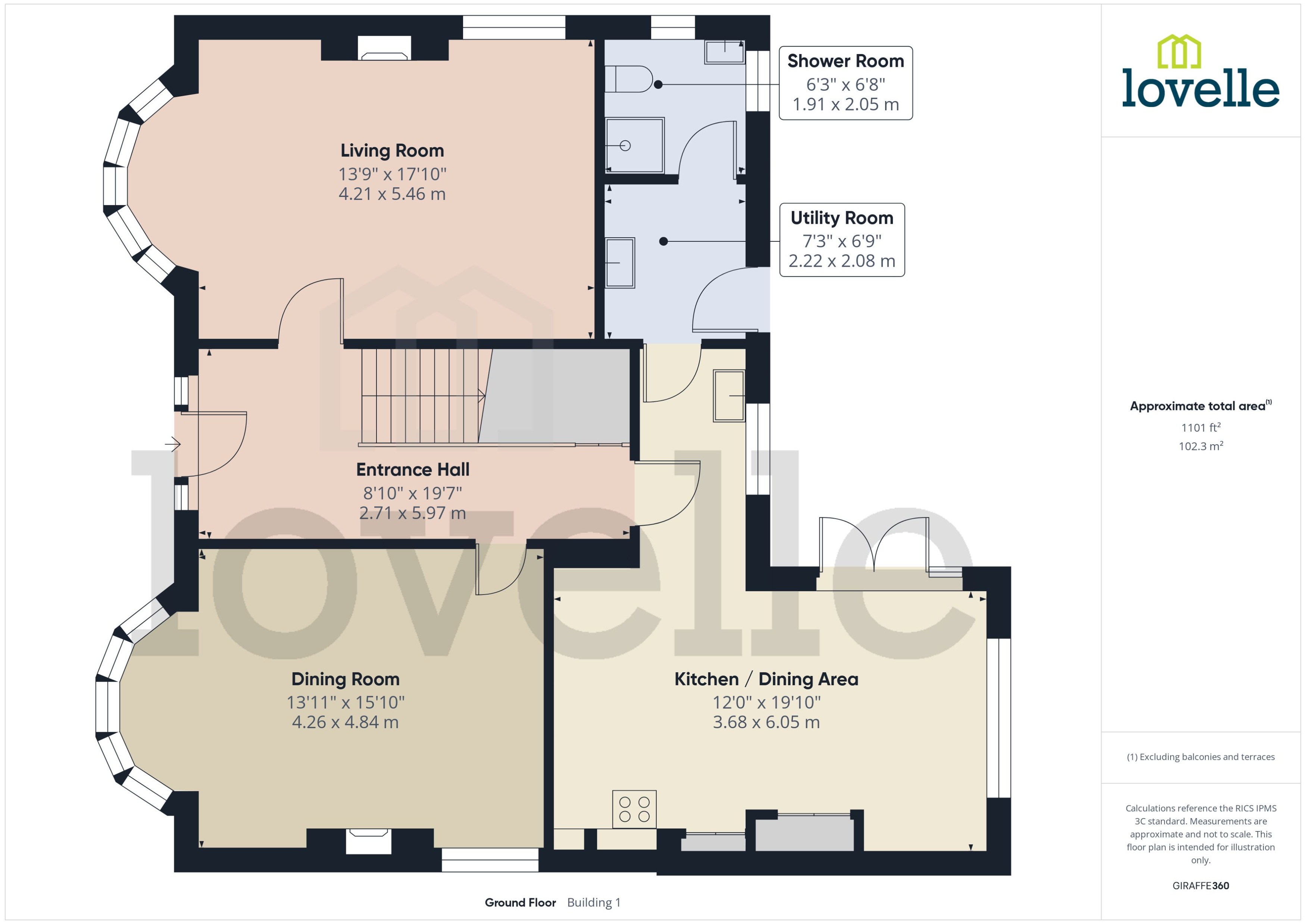 The Old Bowls Club, 76 Witham Road, Woodhall Spa floorplan