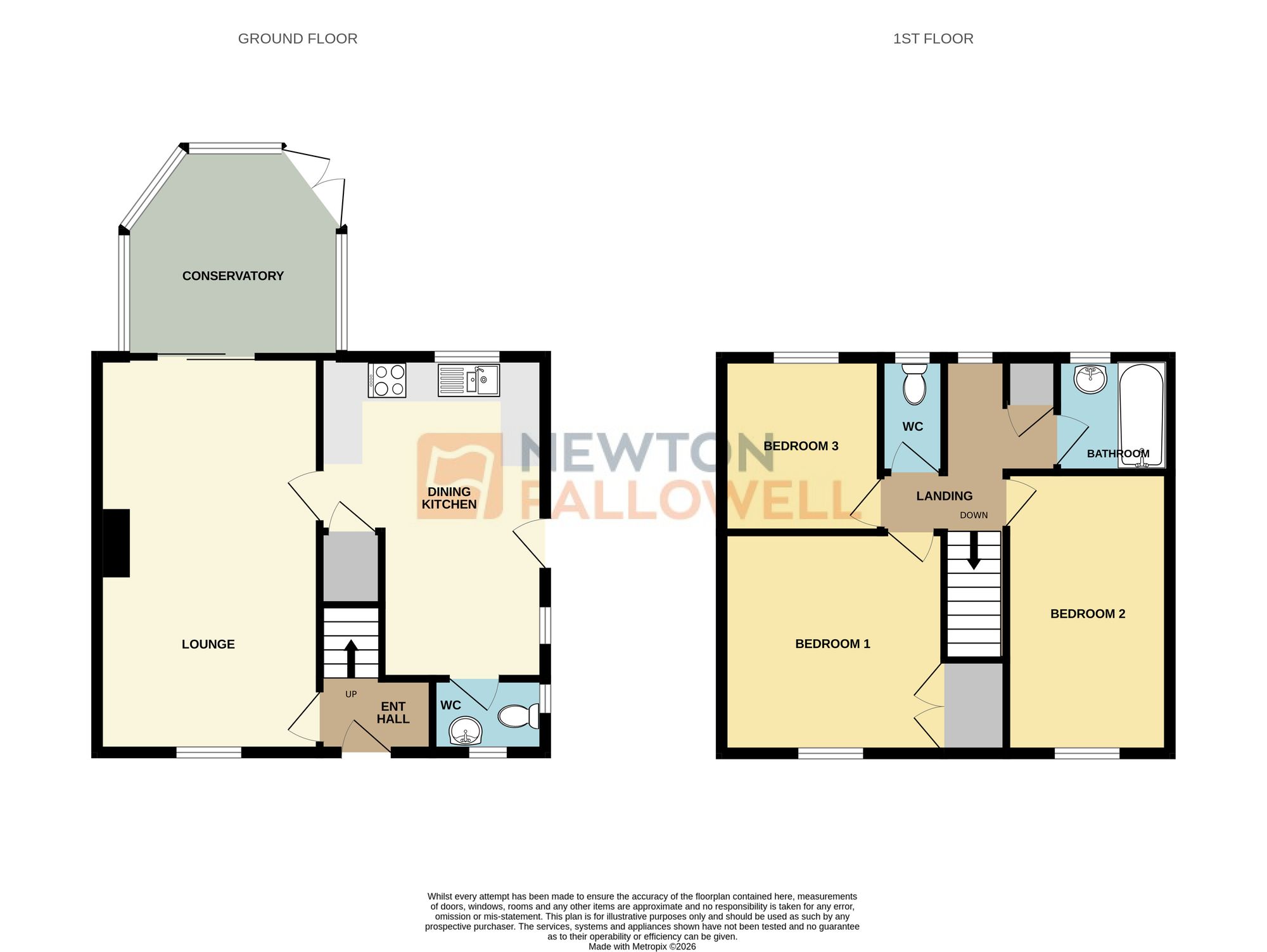18 Cherry Holt, Newark floorplan