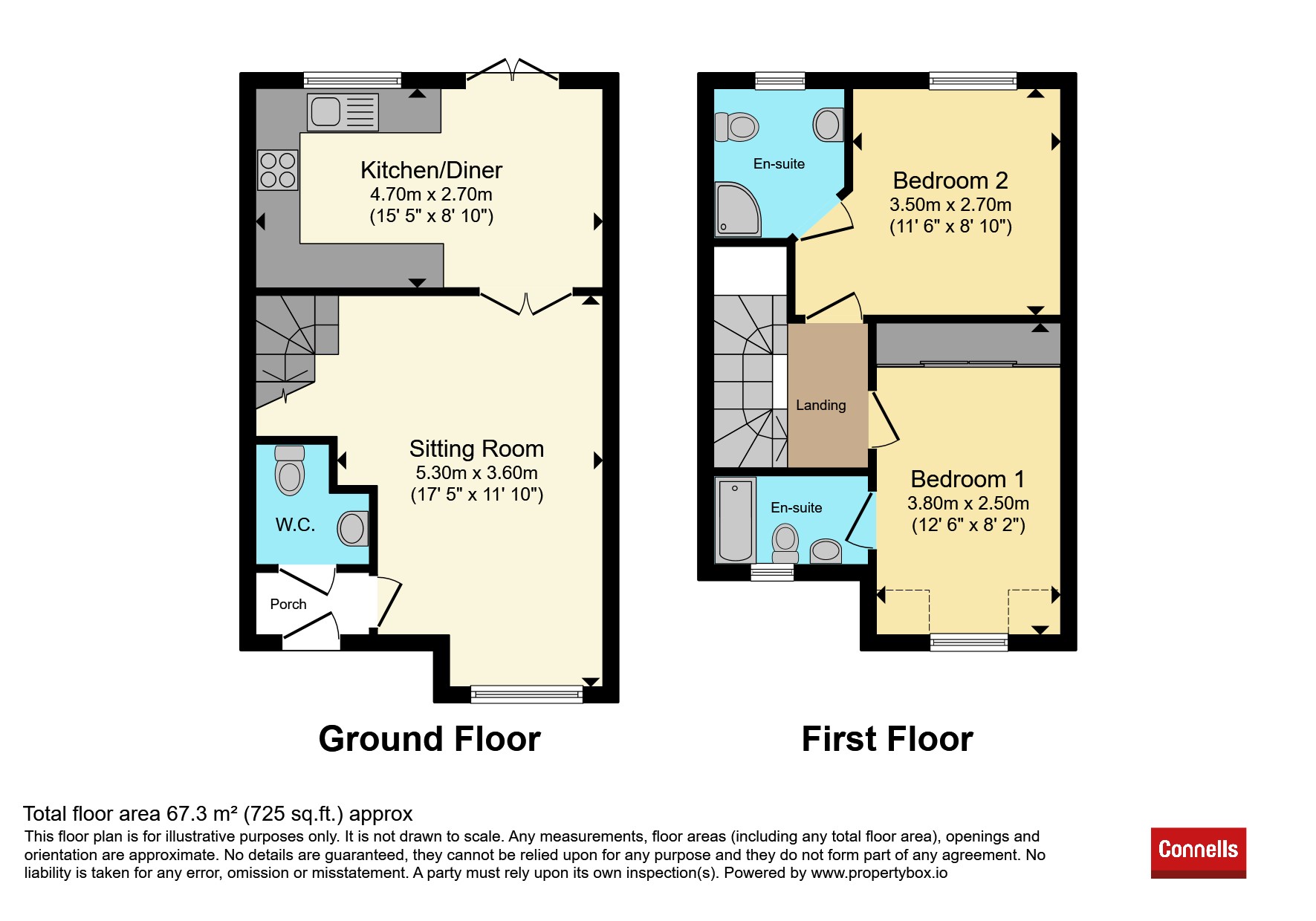 Claret Cottage, Hill Road, Watlington floorplan