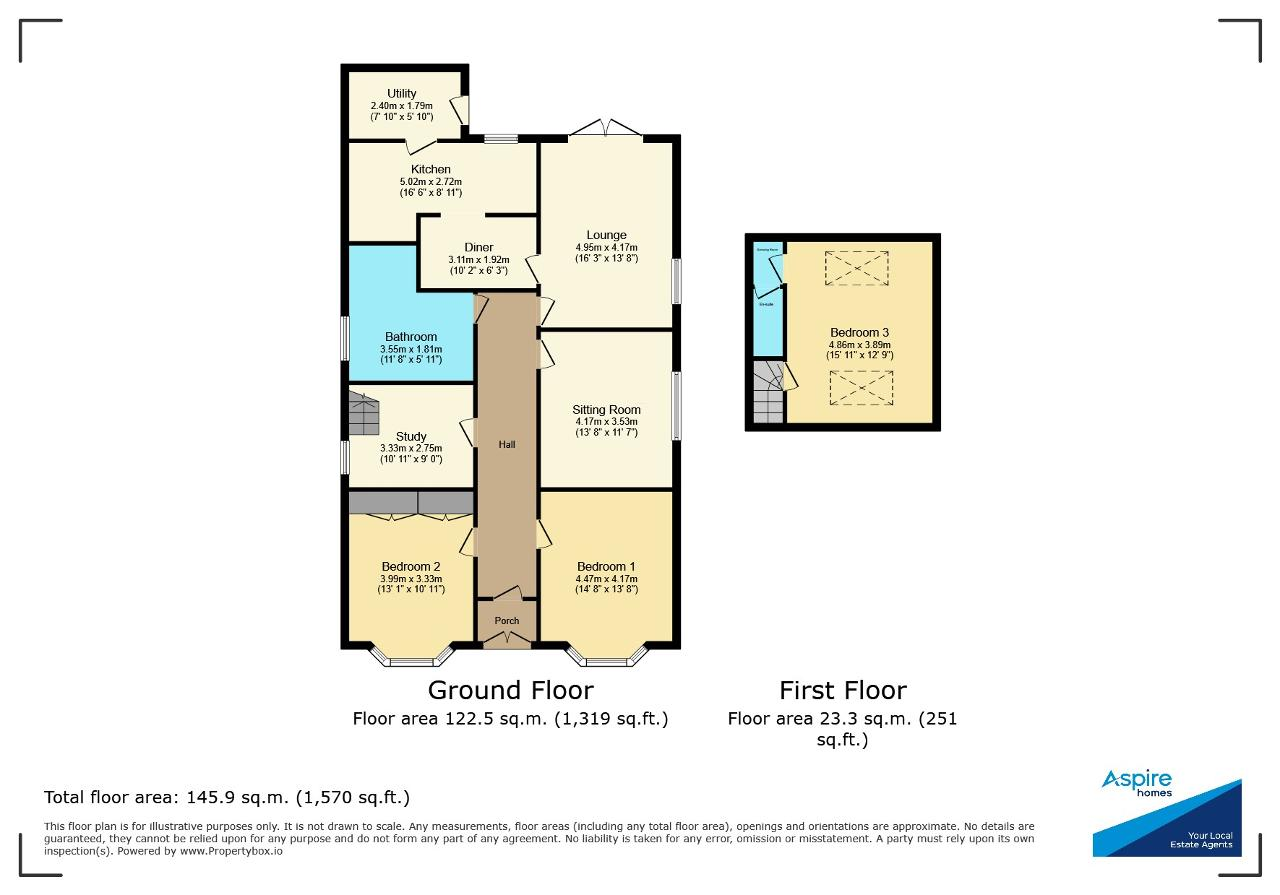 8, Gedney Road, Spalding floorplan