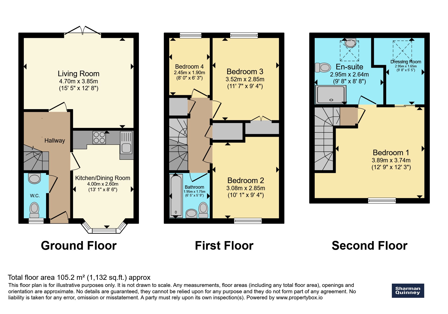 146, Creed Road, PETERBOROUGH floorplan