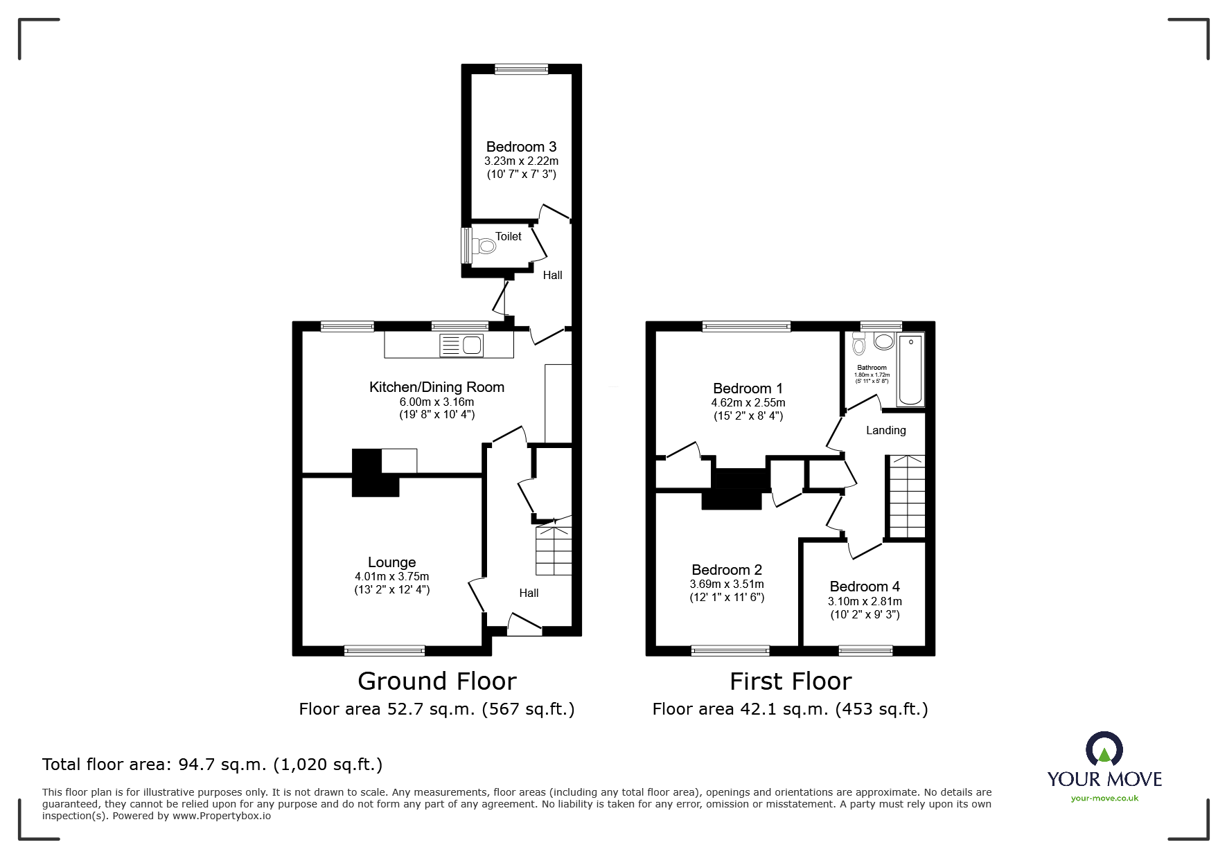 26, Festival Gardens, Telford floorplan