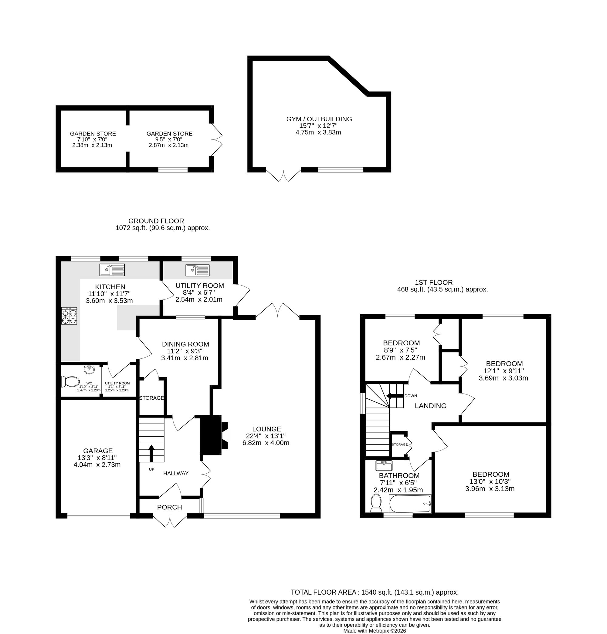 8 Promenade Drive, Milford Haven floorplan
