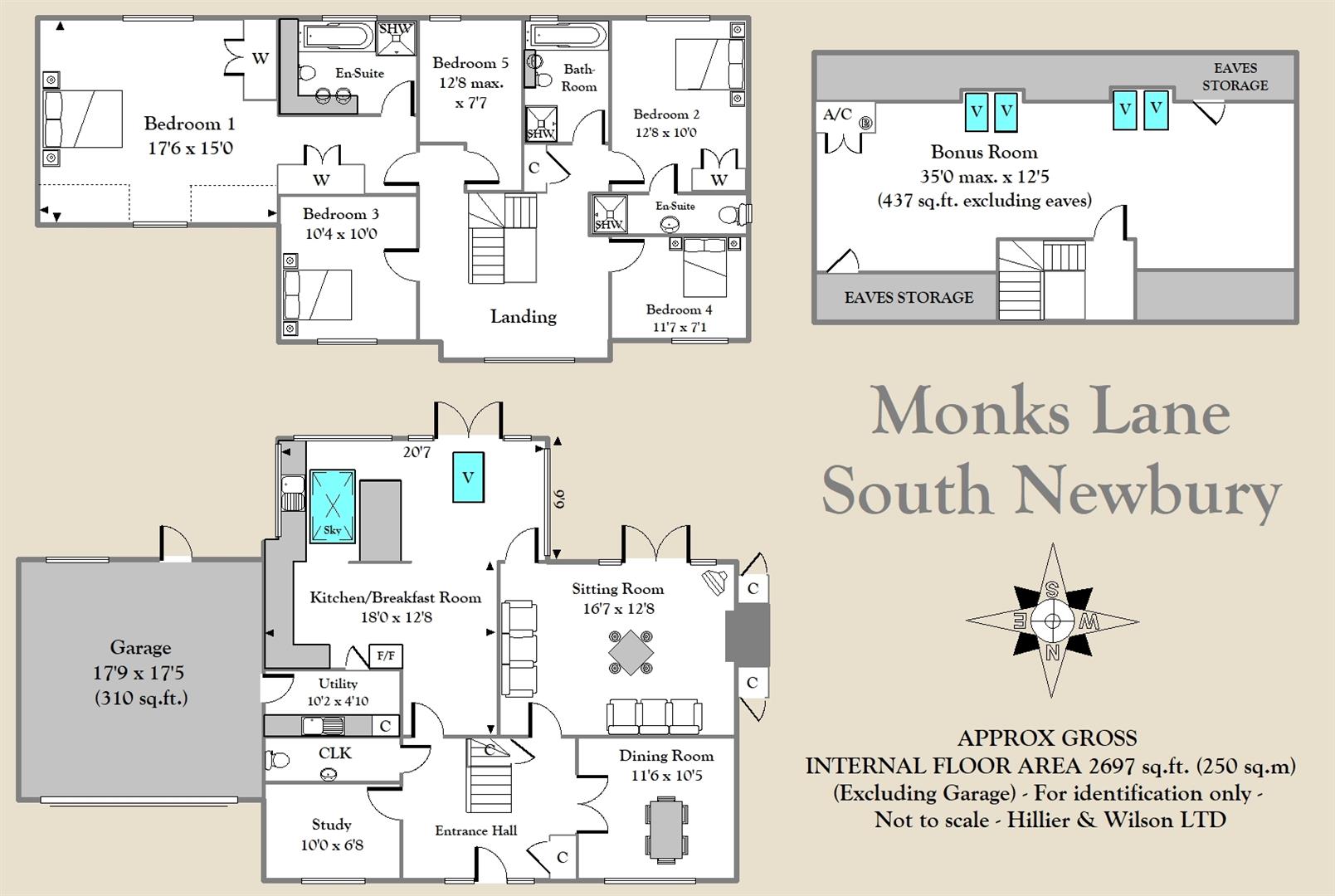 ABBOTS HOUSE, 88, Monks Lane, South Newbury floorplan