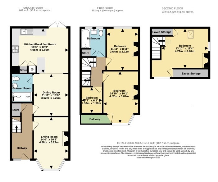 14, Rancorn Road, Kent floorplan