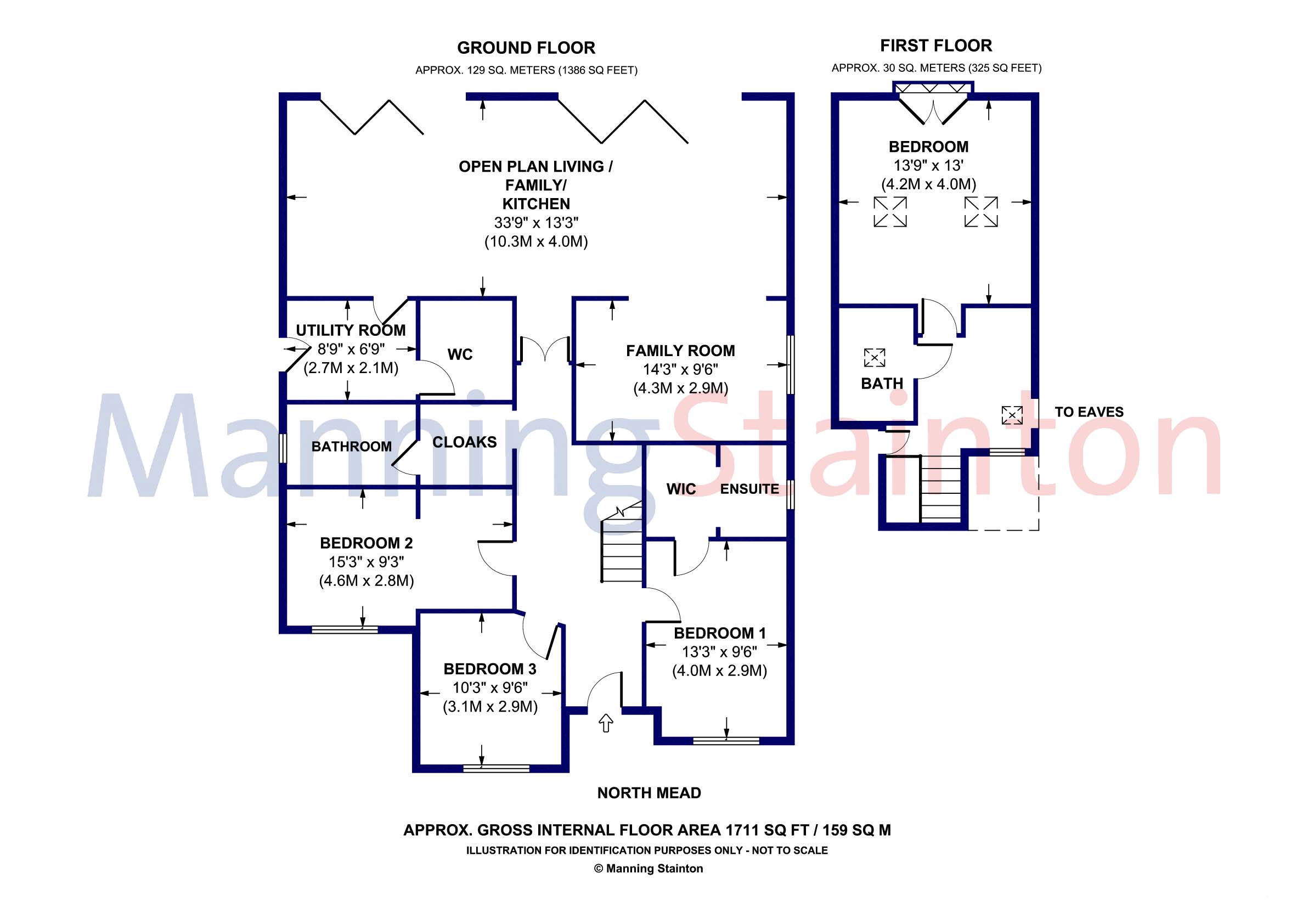 4 bed bungalow for sale in North Mead, Bramhope, Leeds, West Yorkshire