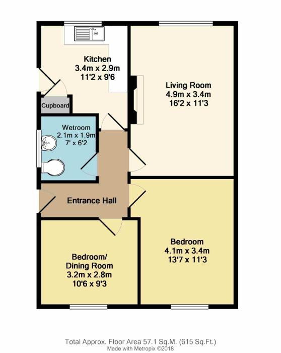 2 Bedrooms Bungalow for sale in All Saints Way, Aston, Sheffield, South Yorkshire S26