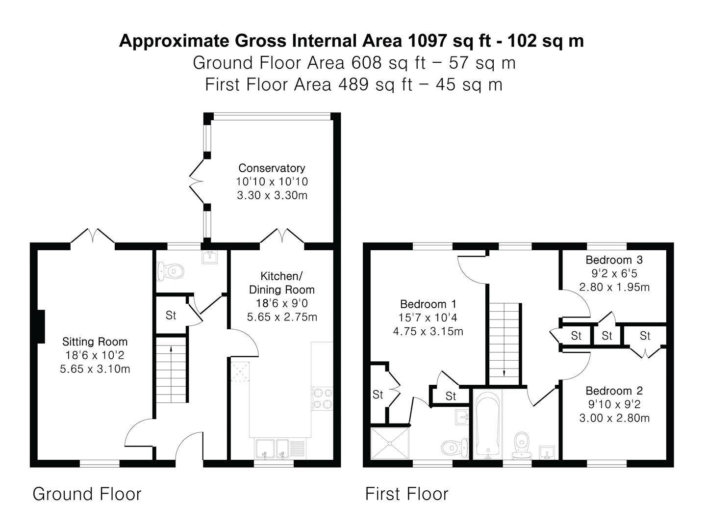 19, Parsonage Way, Linton floorplan
