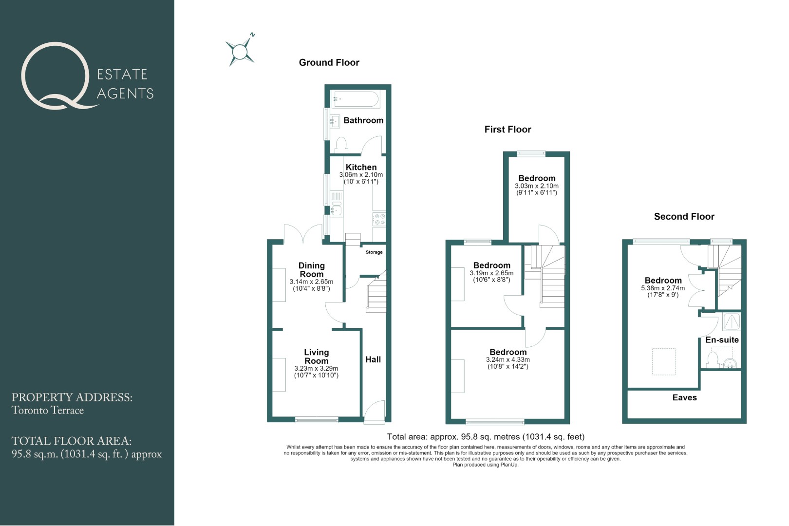 30, Toronto Terrace, Brighton floorplan