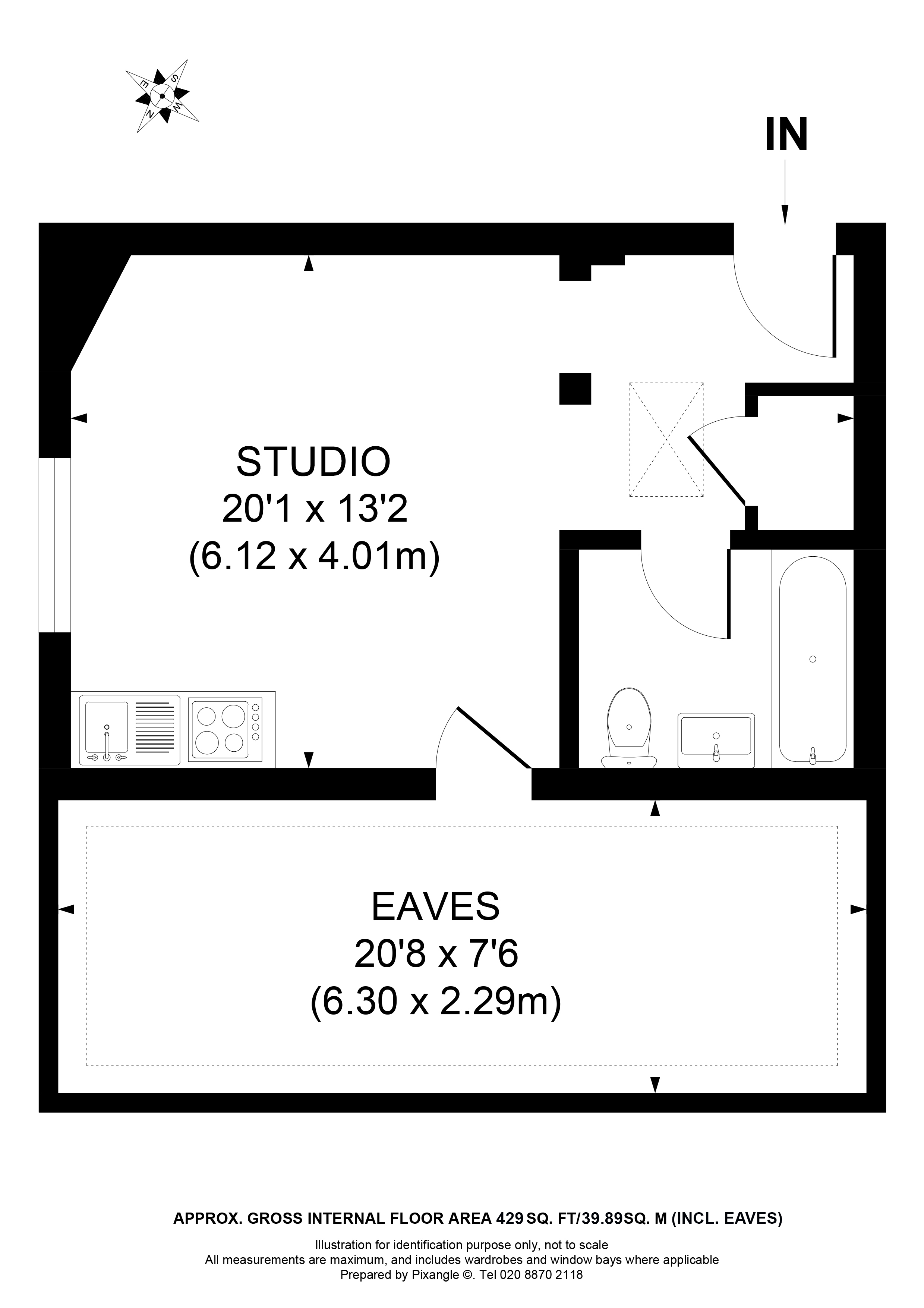 0 Bedrooms Studio to rent in Oakfield Road, Croydon CR0