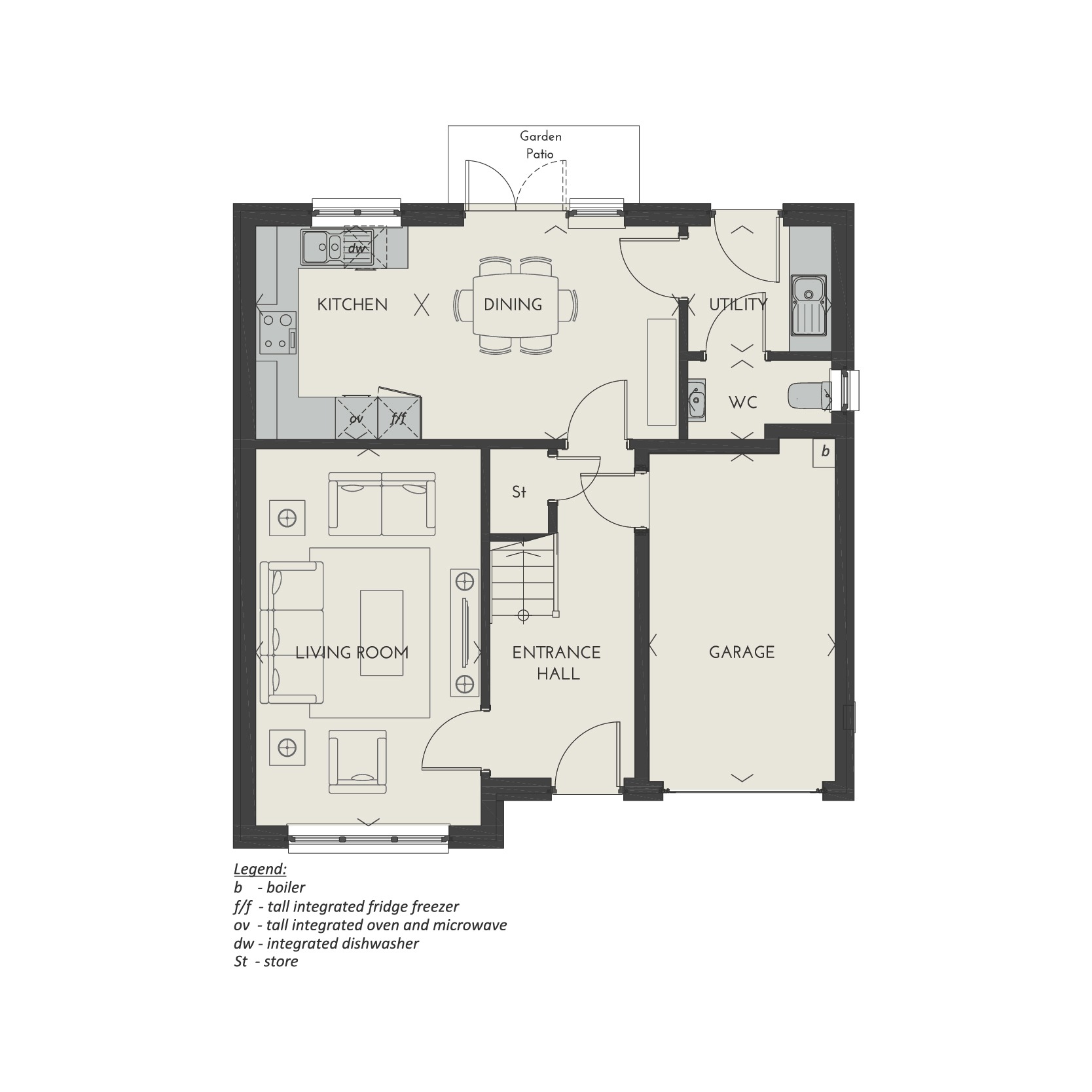 9, Small Crescent, Arbroath floorplan