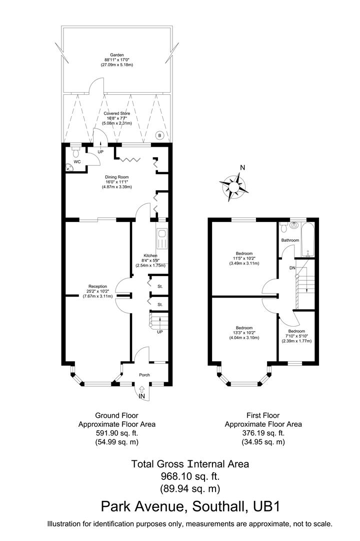 Park Avenue, Southall UB1, 3 bedroom property for sale 61917754