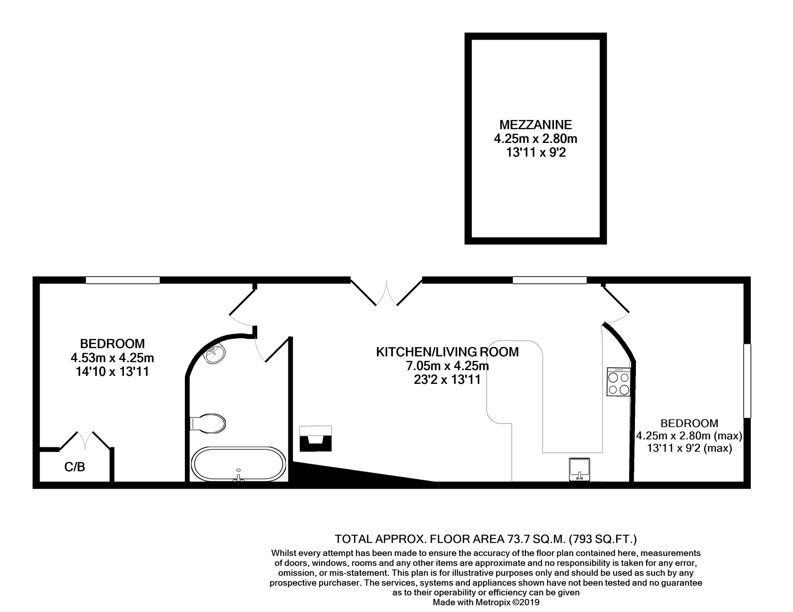The Calf's House, St Minver floorplan