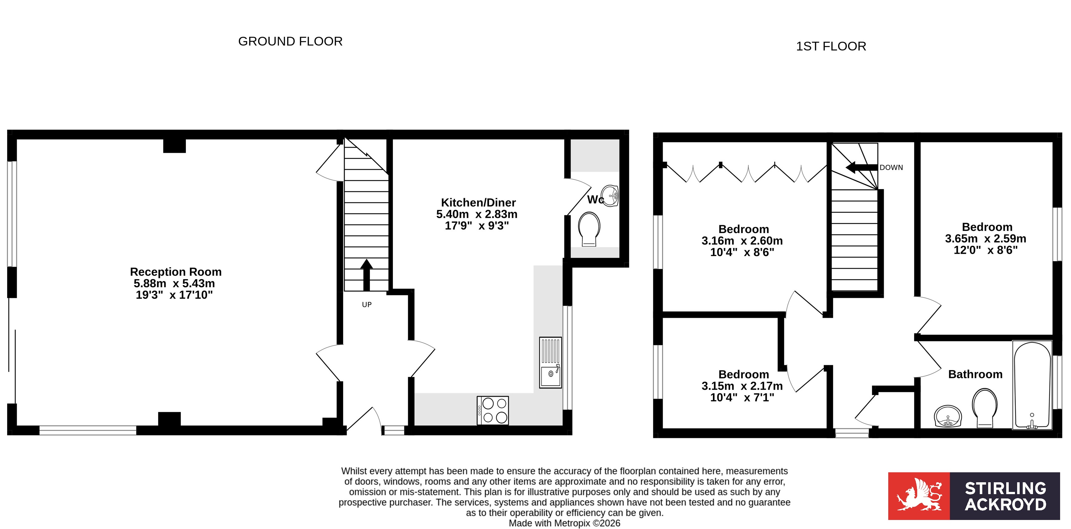 139, Horton Road, Surrey floorplan