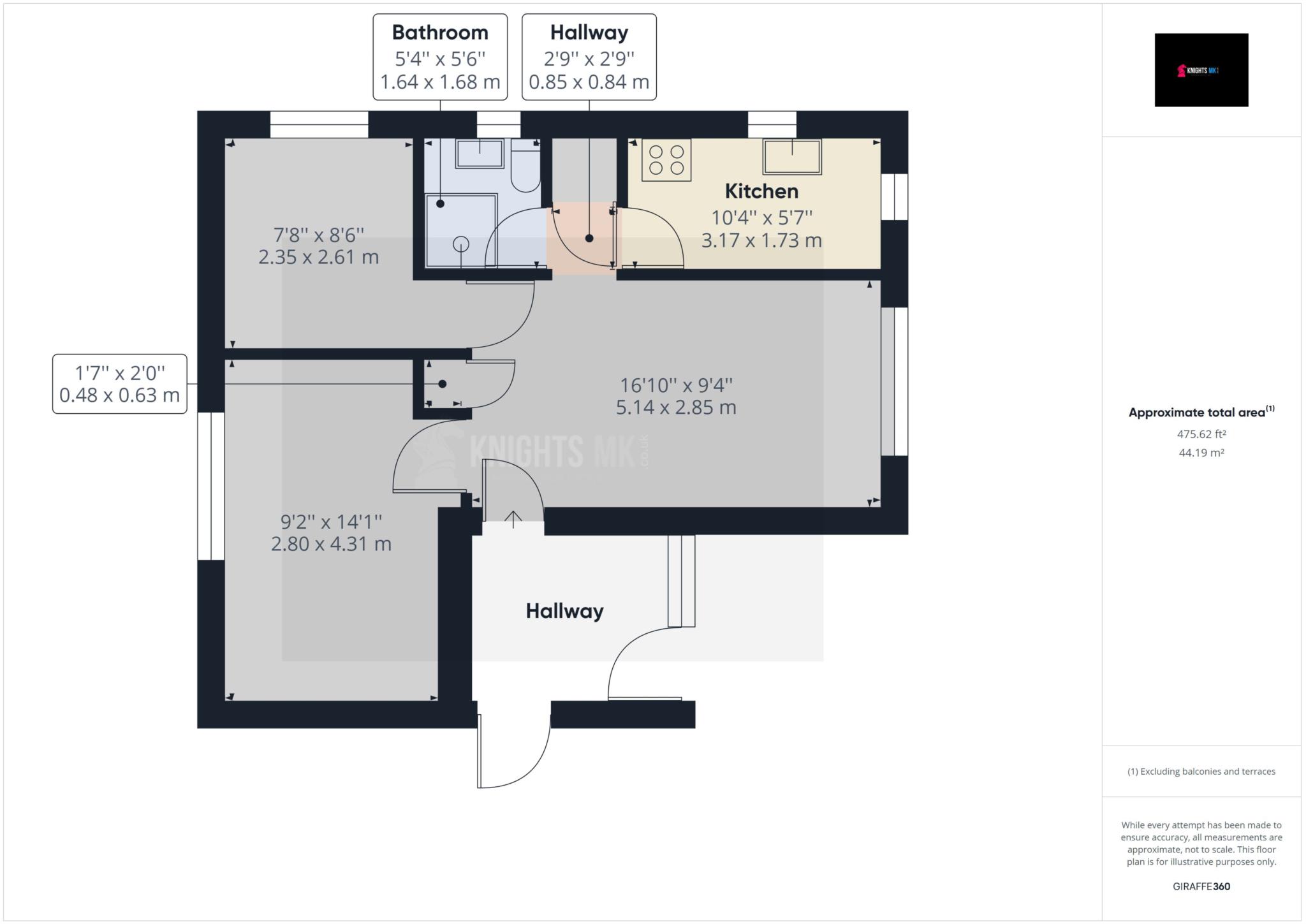 46, Troutbeck, Milton Keynes floorplan