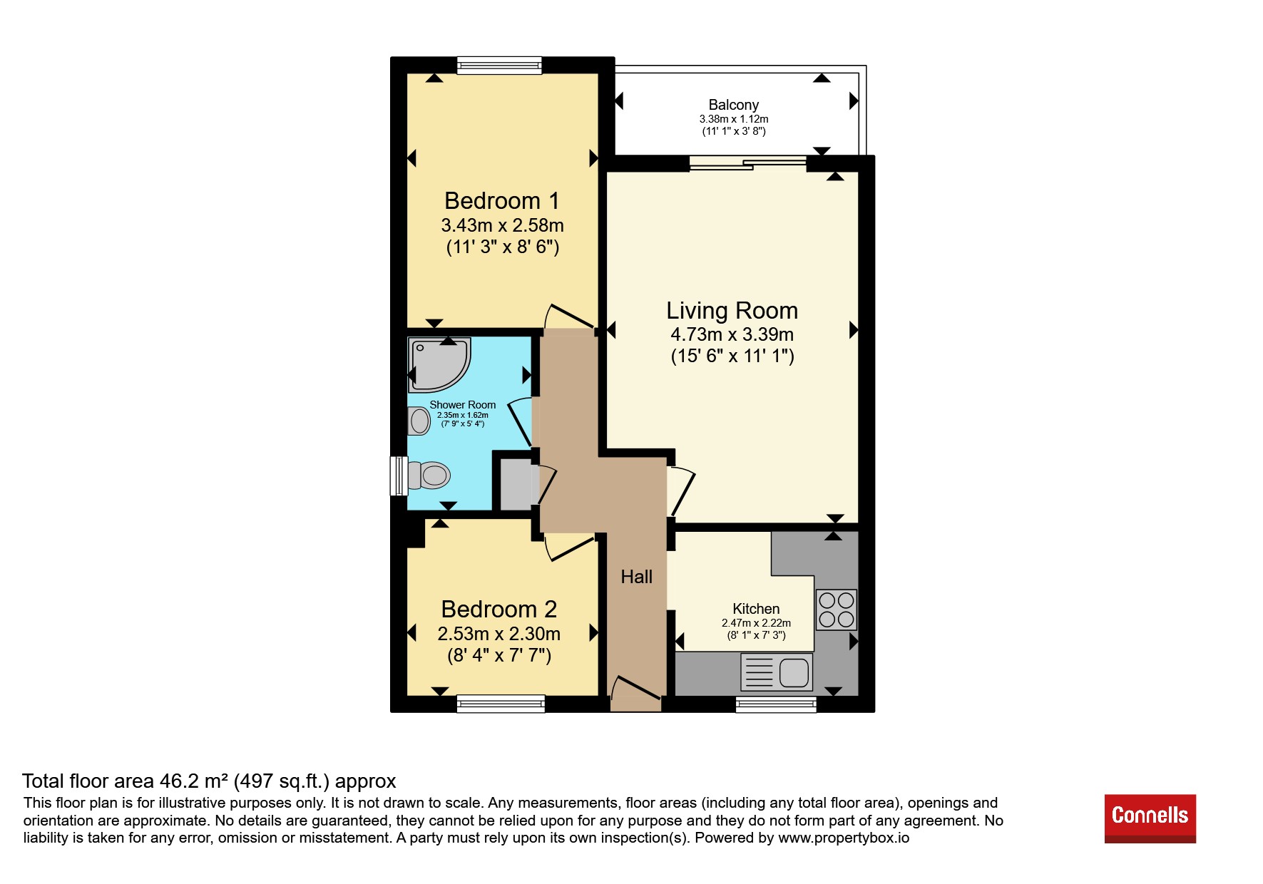36, Emblett Drive, Newton Abbot floorplan