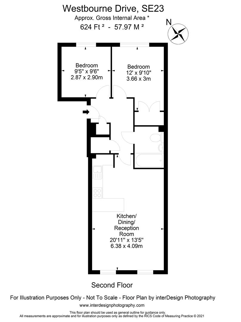 Westbourne Drive, Forest Hill SE23, 2 bedroom flat for sale - 62571894 ...